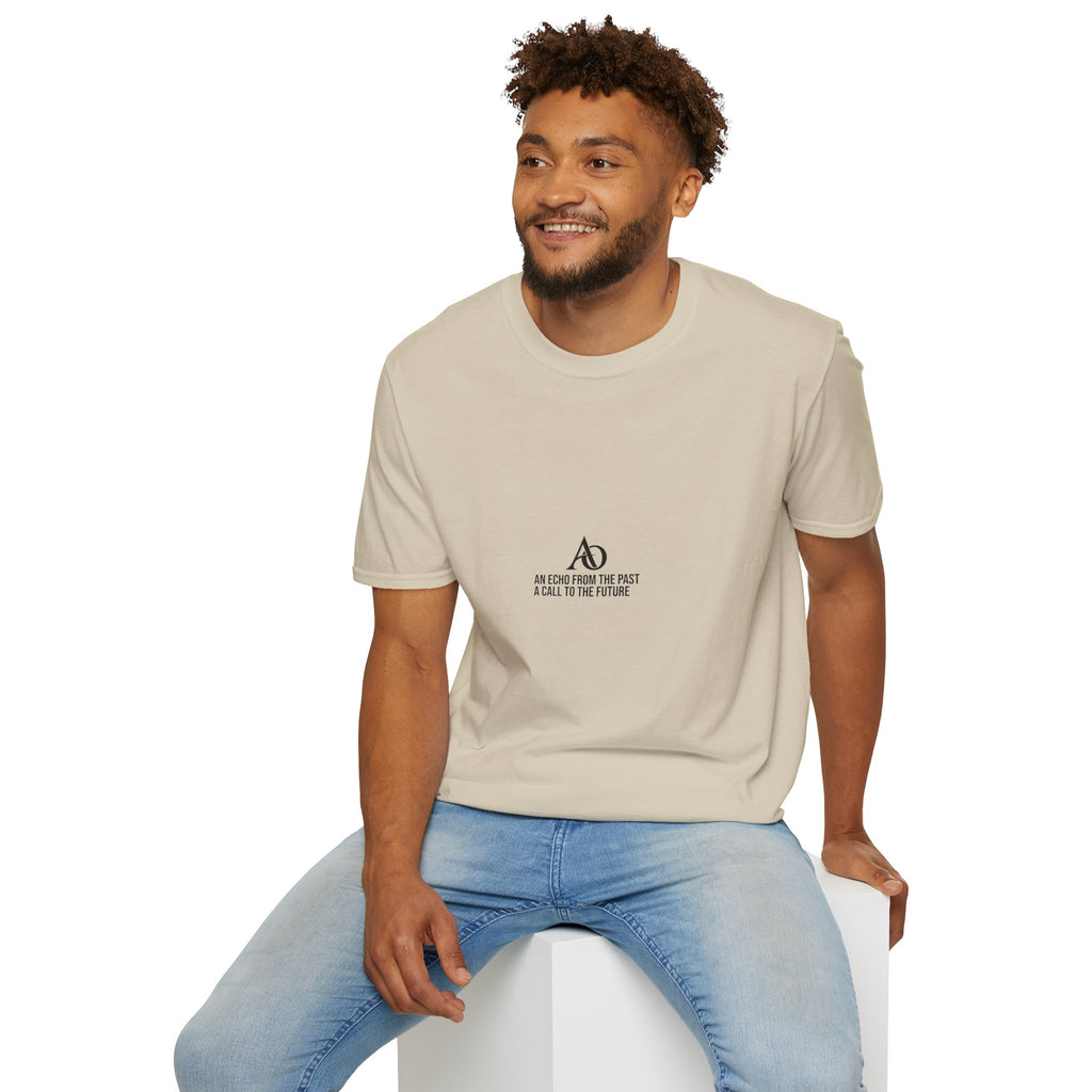 Unisex Softstyle T-Shirt - AO Logo - An Echo From the Past, A Call to the Future