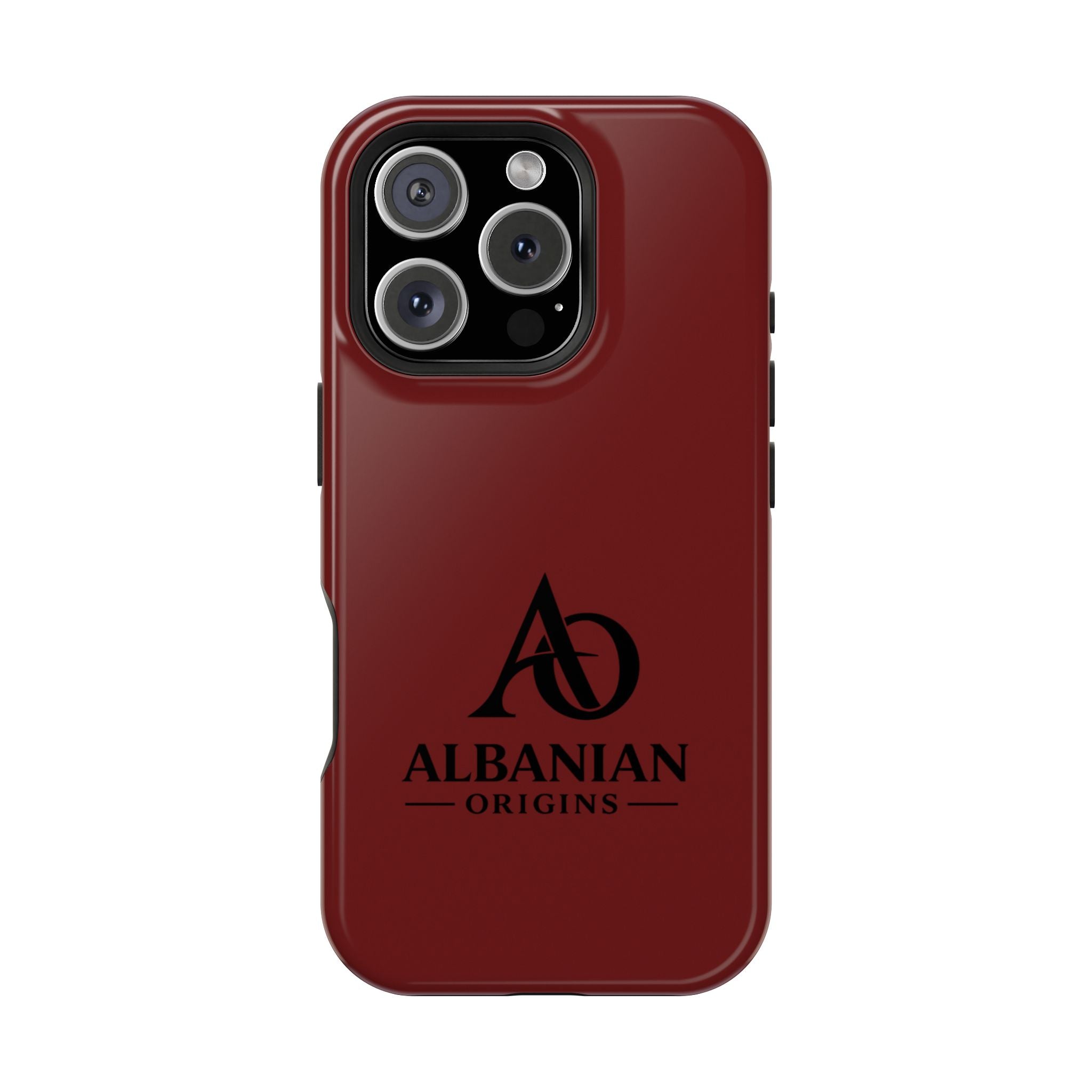 Magnetic Impact-Resistant Cases - Albanian Origins Logo