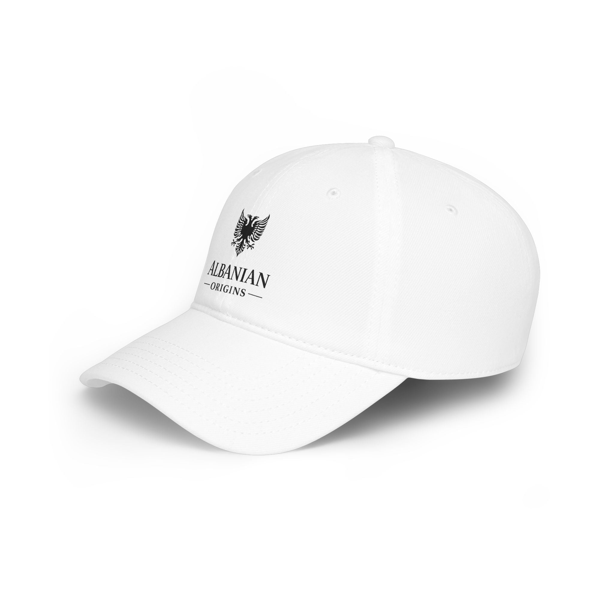 Low Profile Baseball Cap - Albanian Origins Eagle Design