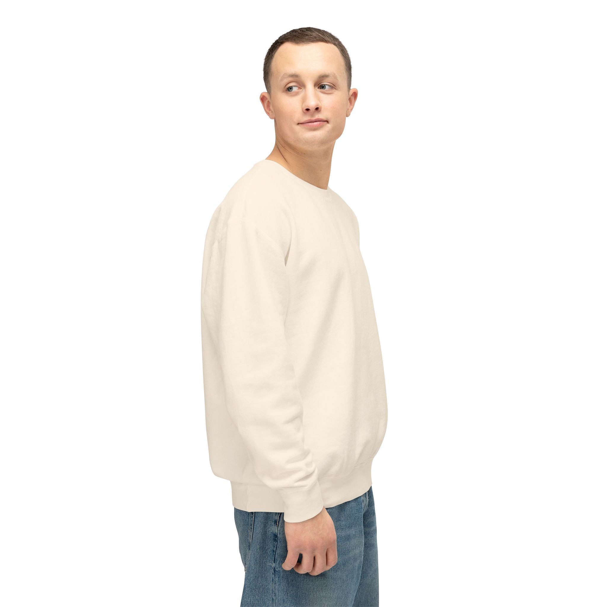 Unisex Lightweight Crewneck Sweatshirt - Albanian Origins