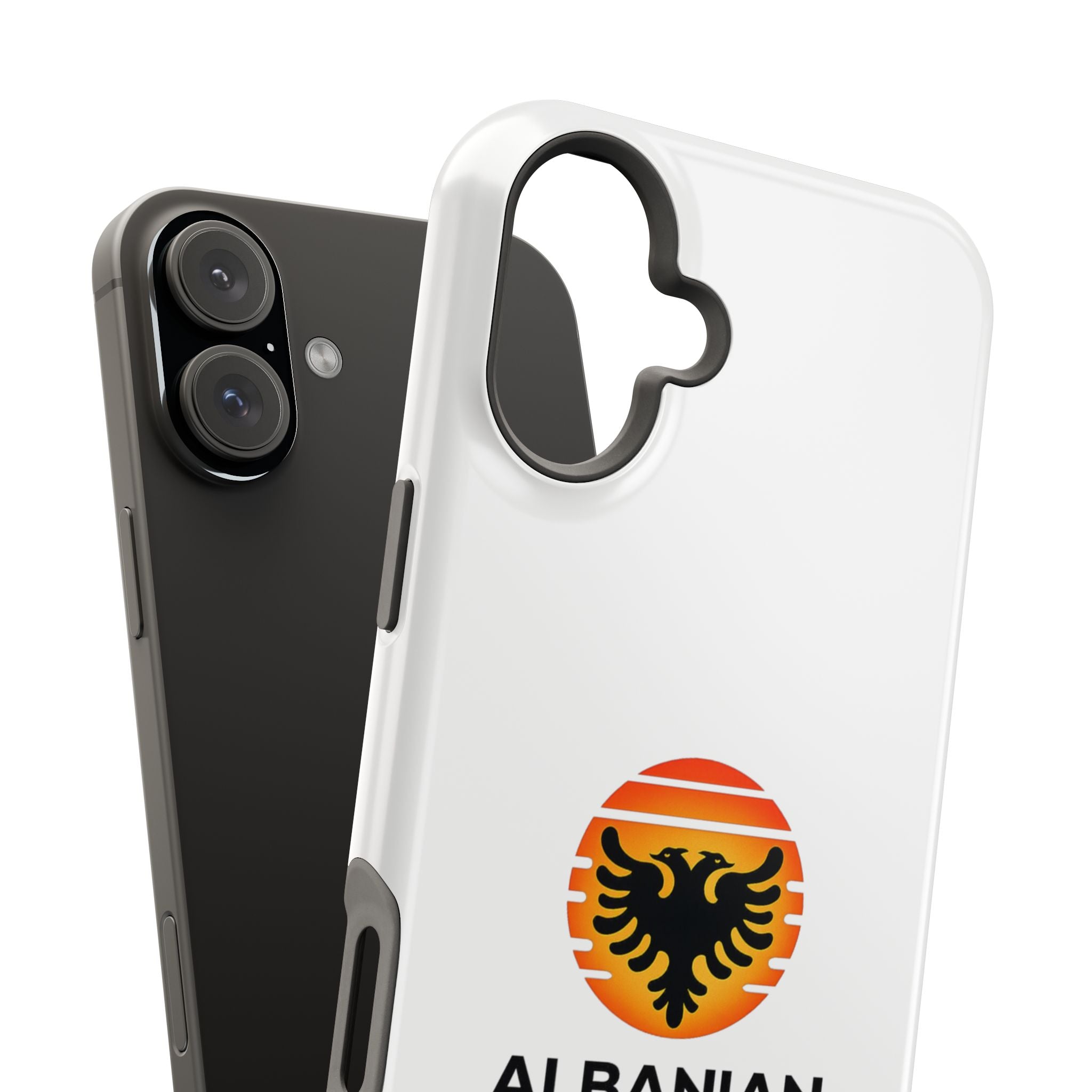 Magnetic Impact-Resistant Cases - Albanian Origins Sun Logo