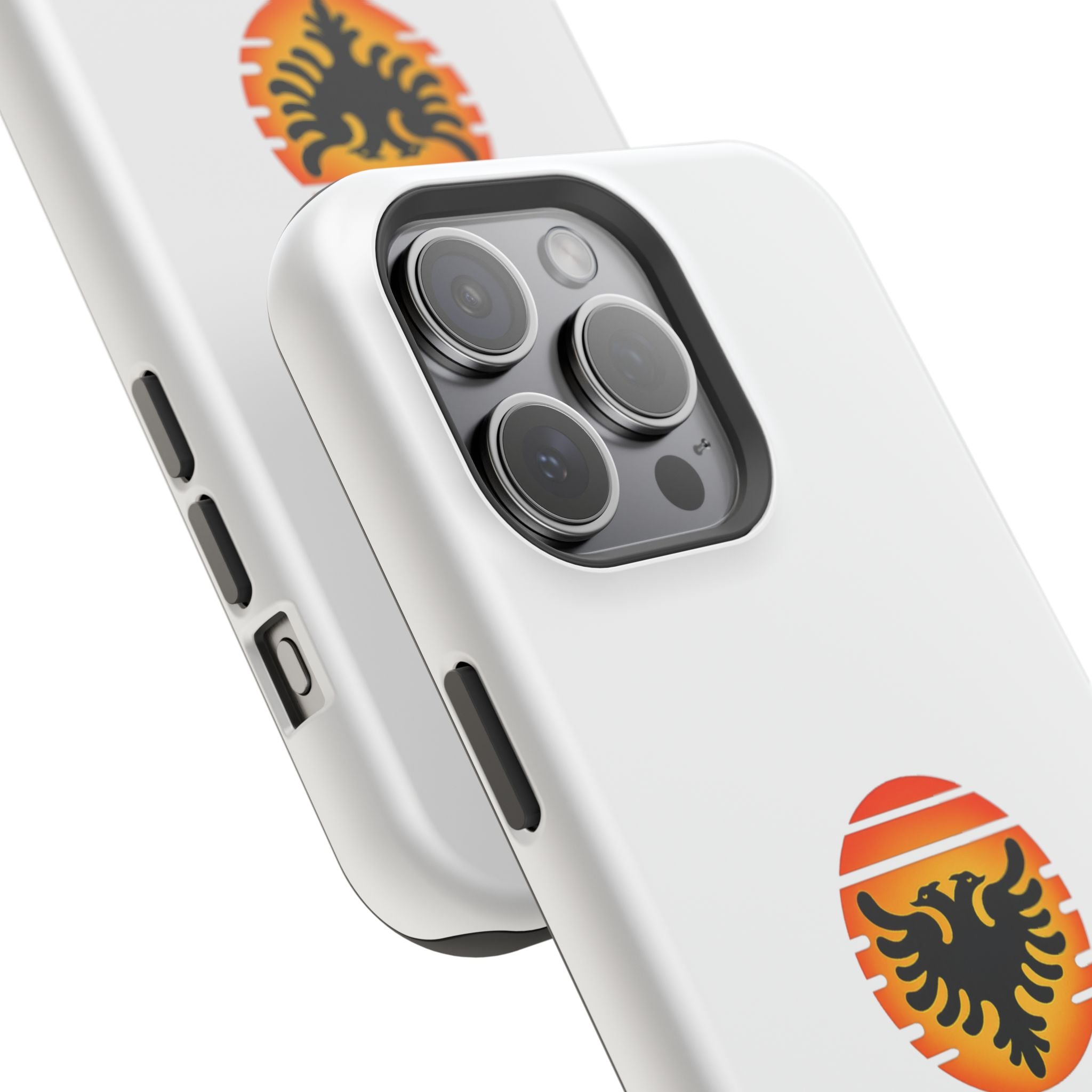 Magnetic Impact-Resistant Cases - Albanian Origins Sun Logo