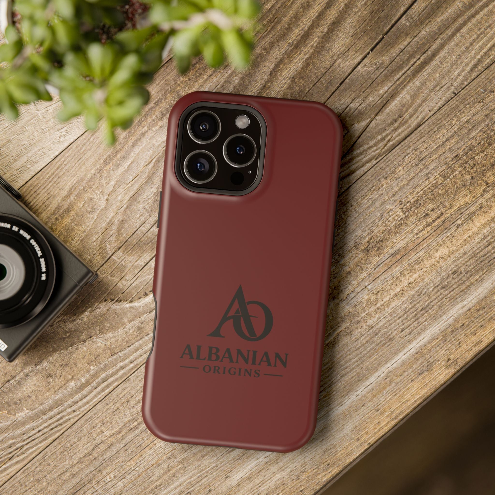 Magnetic Impact-Resistant Cases - Albanian Origins Logo
