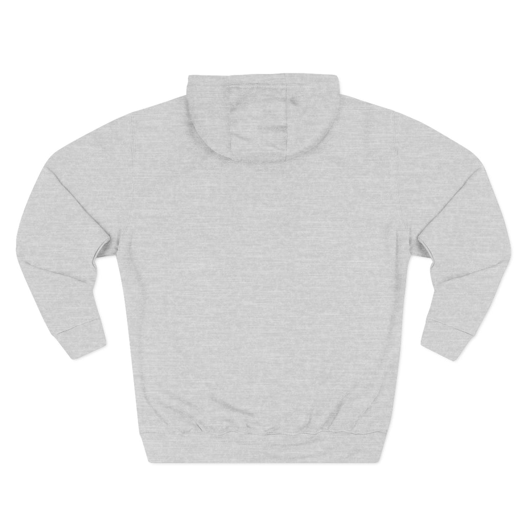 Three-Panel Fleece Hoodie - Albanian Origins Eagle
