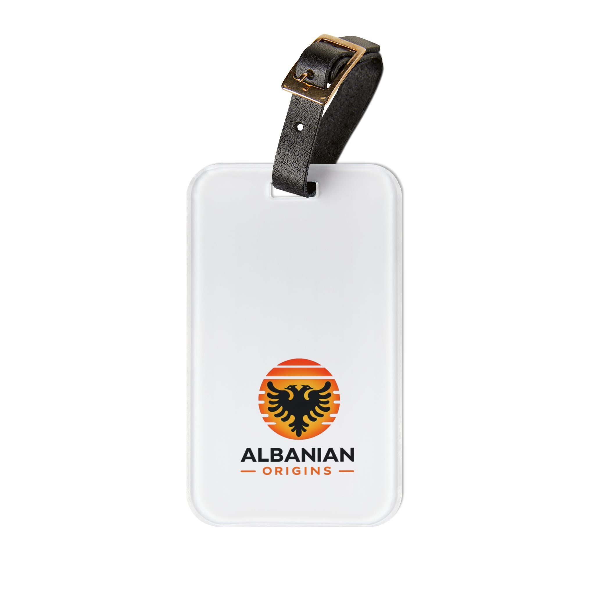 Luggage Tag - Albanian Origins Sun Logo