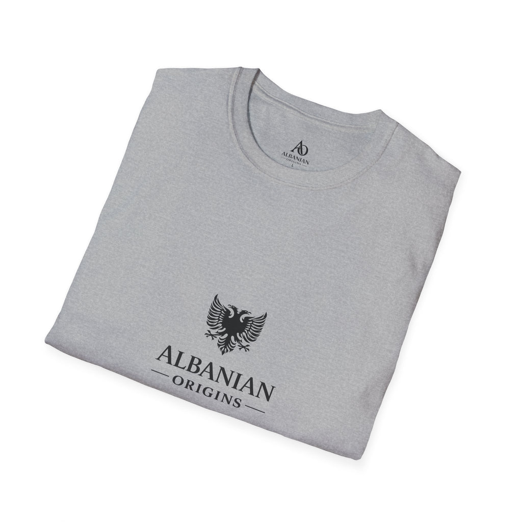 Unisex Softstyle T-Shirt - Albanian Origins Eagle