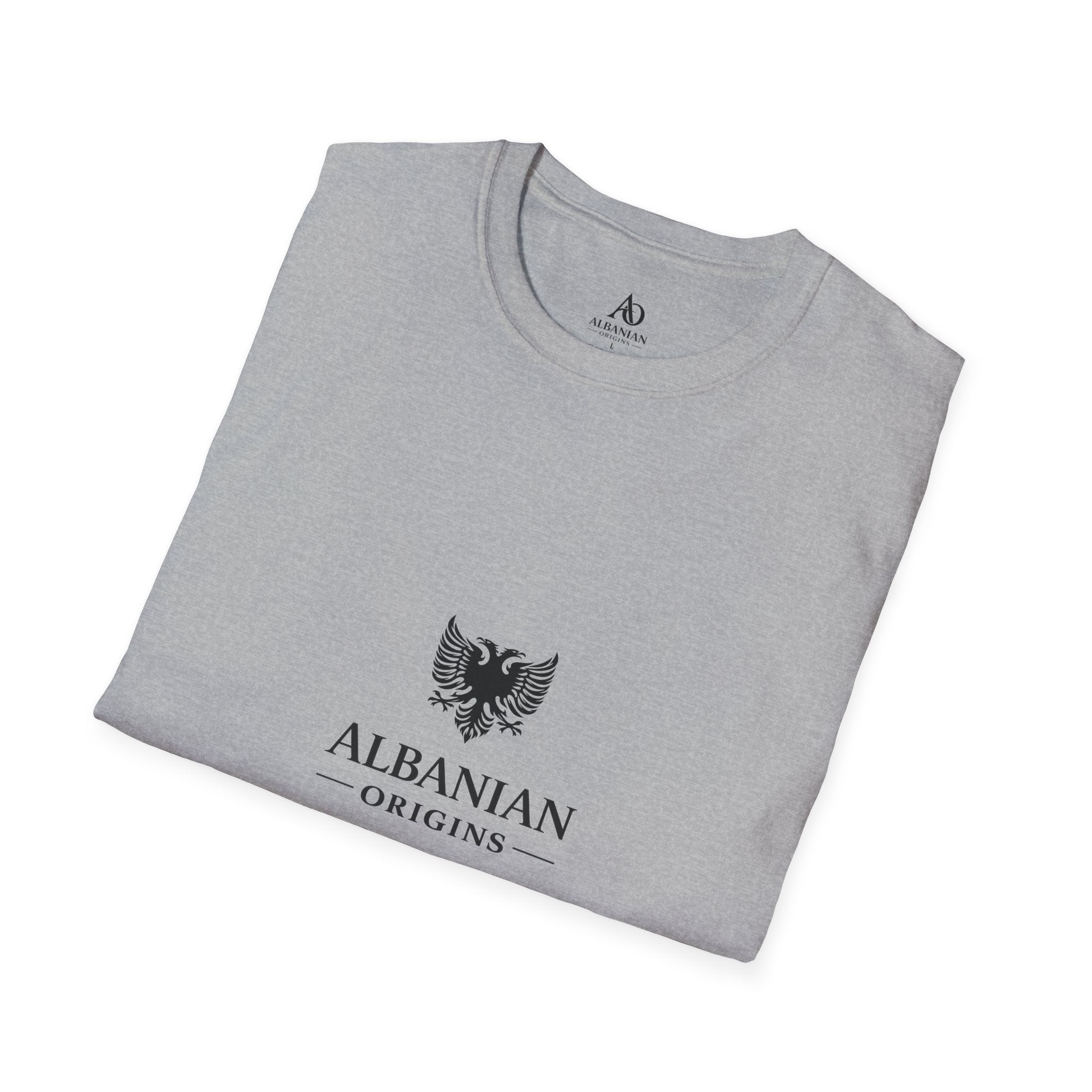 Unisex Softstyle T-Shirt - Albanian Origins Eagle