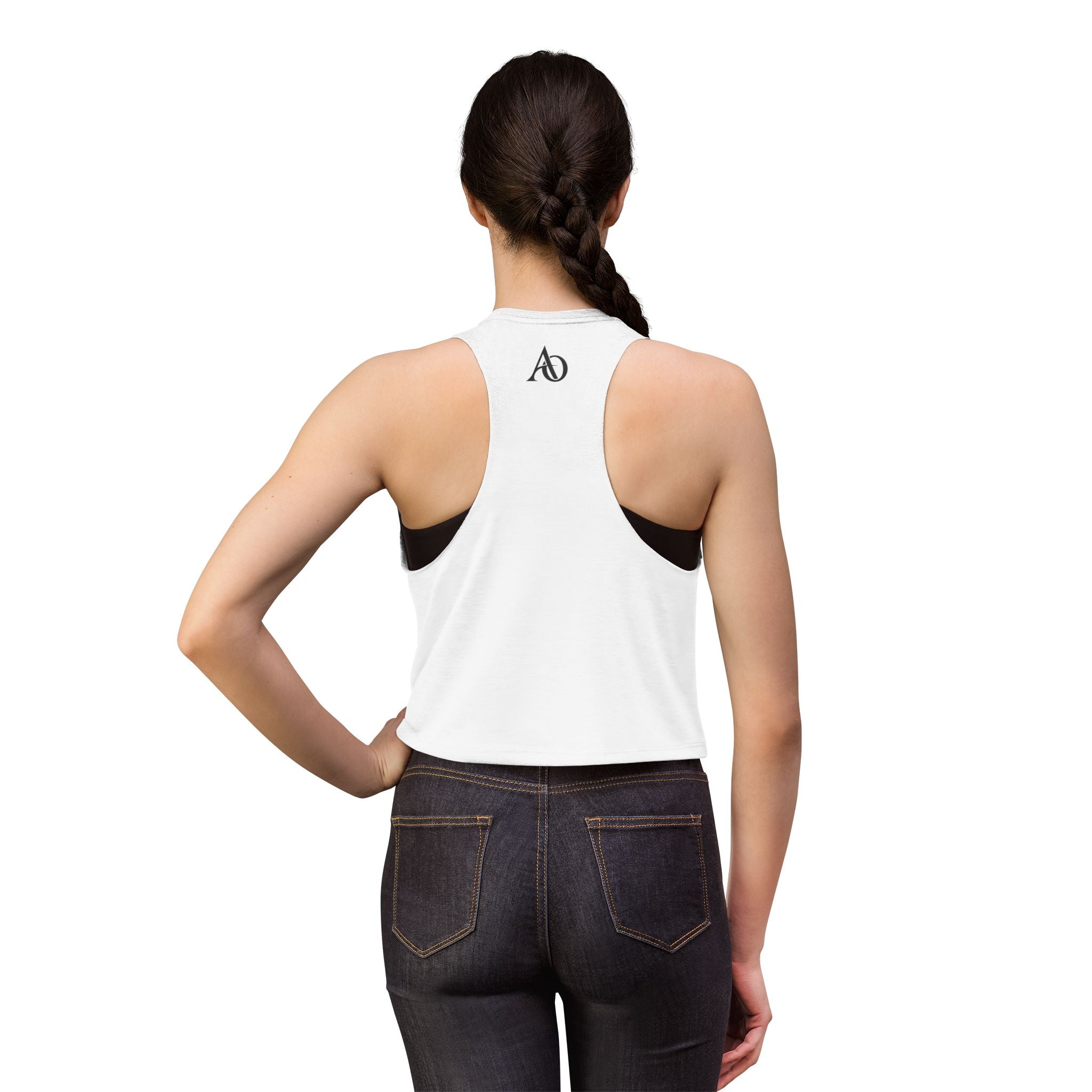 Women's Crop Top - Albanians Against Corruption - Albanian Origins
