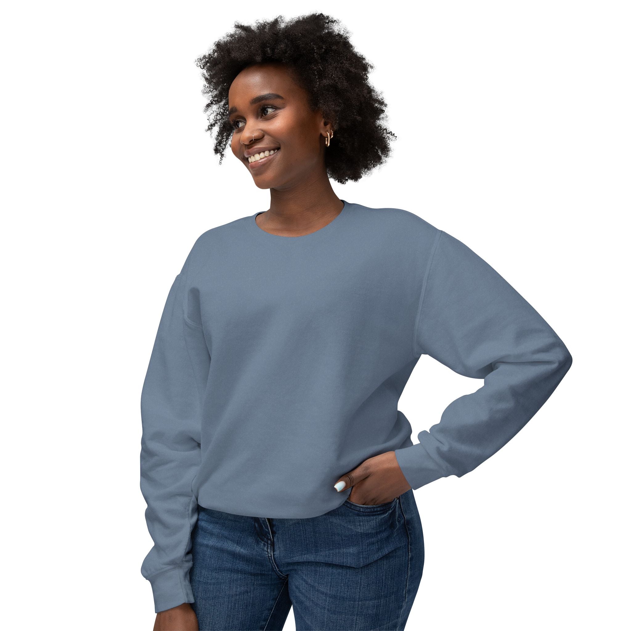 Unisex Lightweight Crewneck Sweatshirt - Albanian Origins