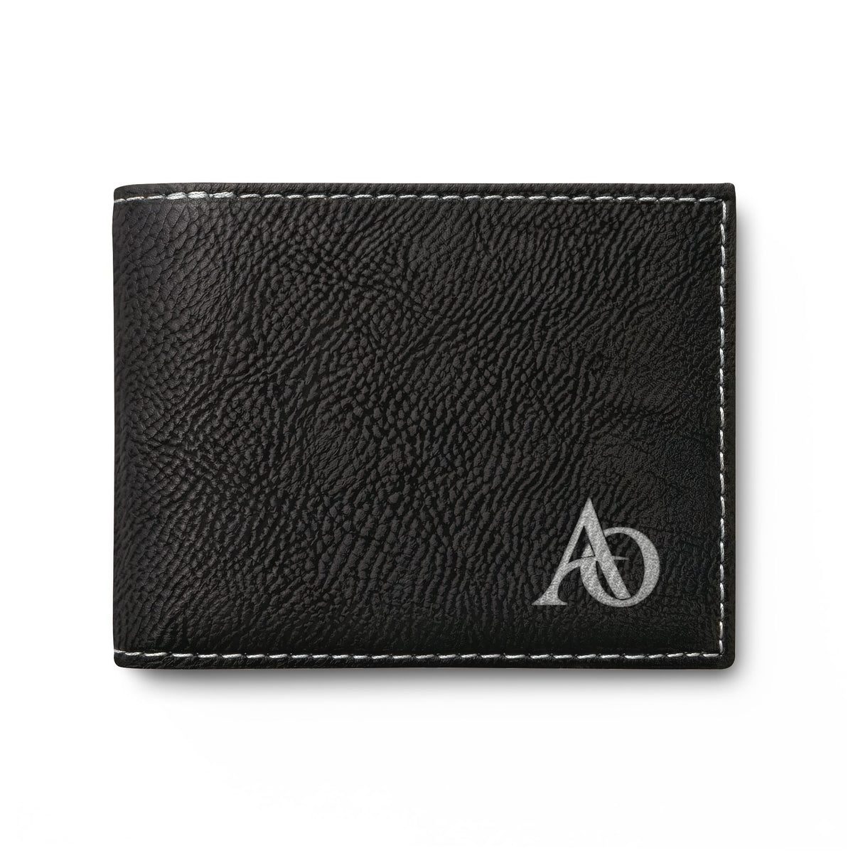 Bi-Fold Wallet with Flip - AO Logo