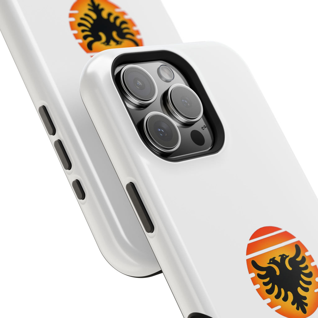 Magnetic Impact-Resistant Cases - Albanian Origins Sun Logo