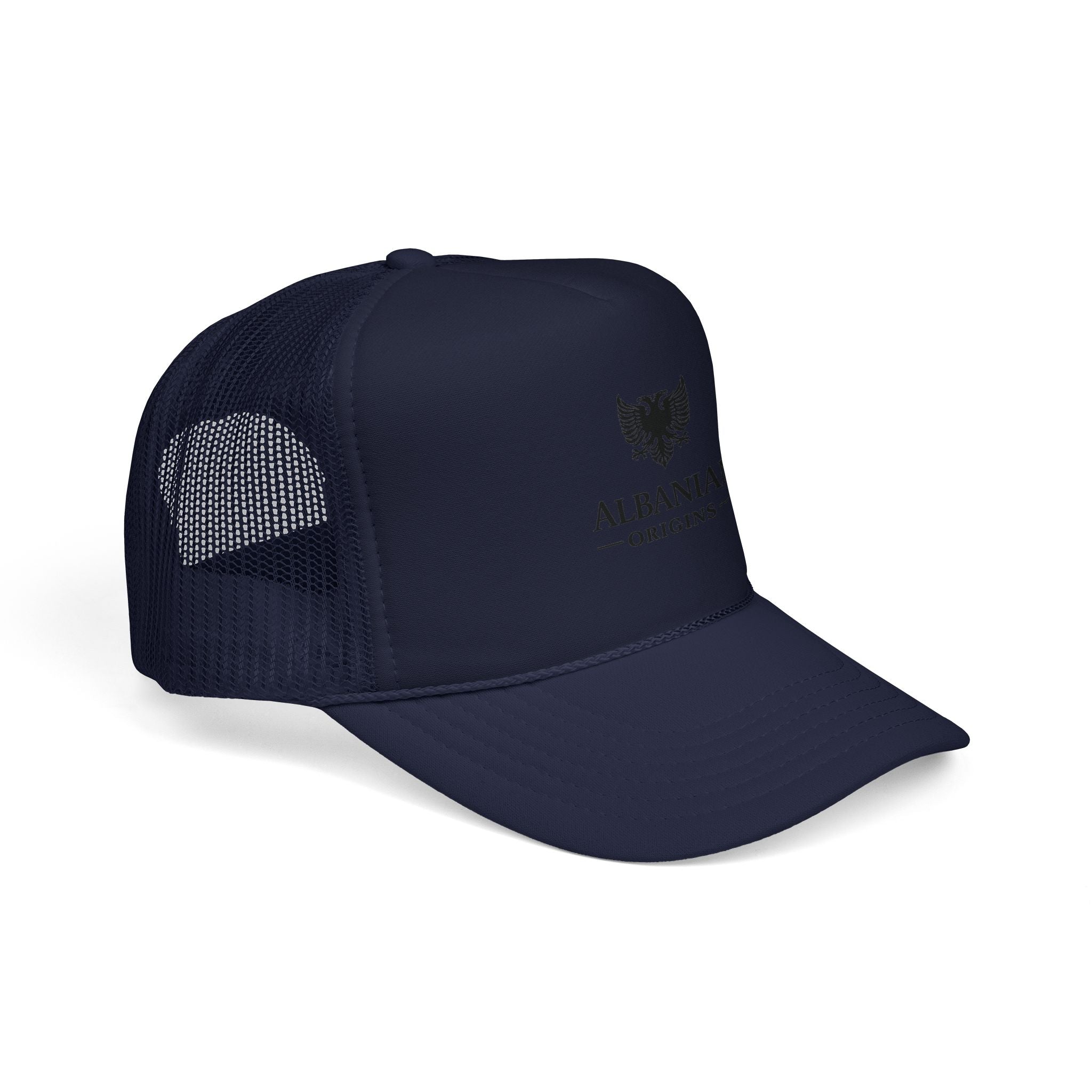 Foam Trucker Hat - Albanian Origins Eagle