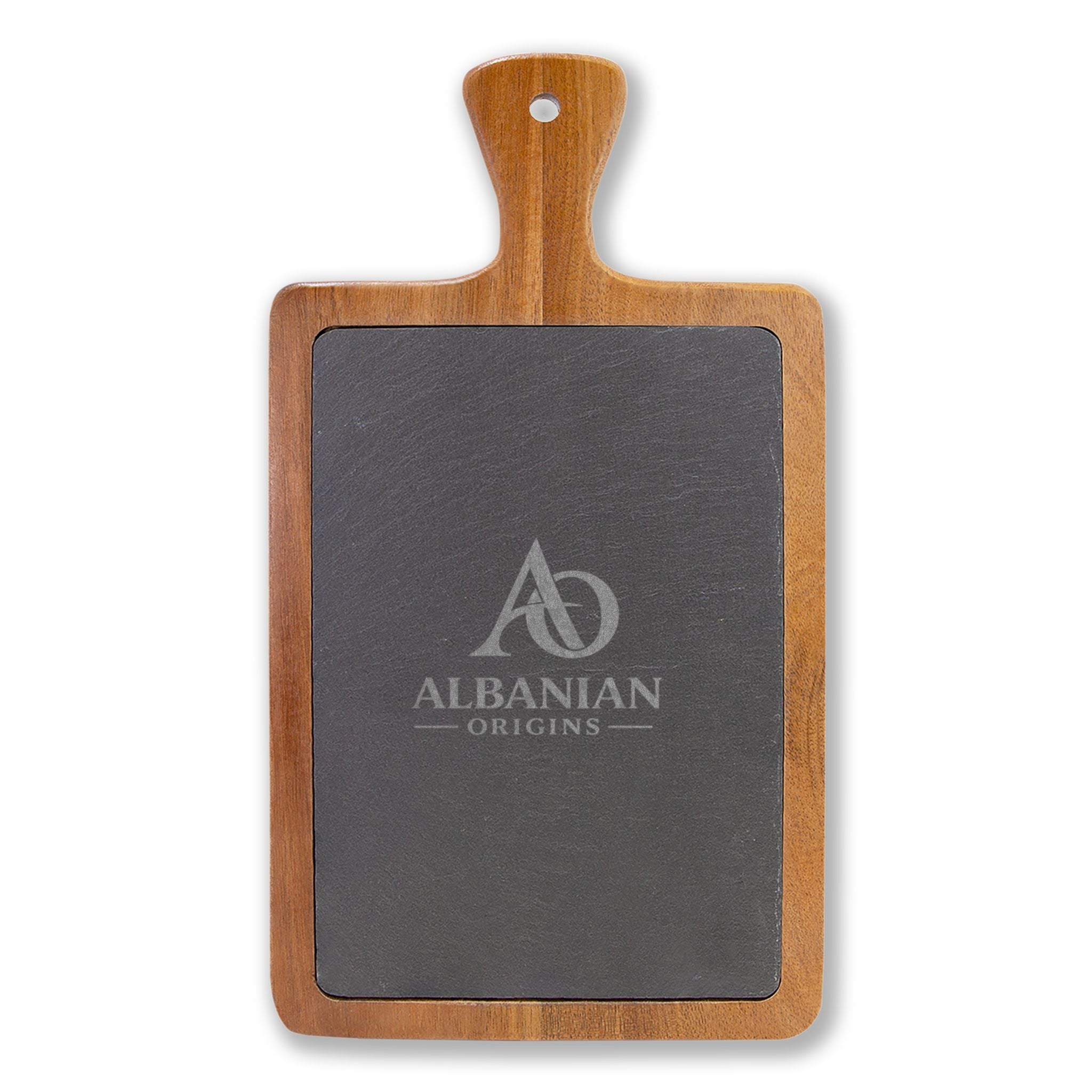 Charcuterie Board (Engraving) - Albanian Origins Logo