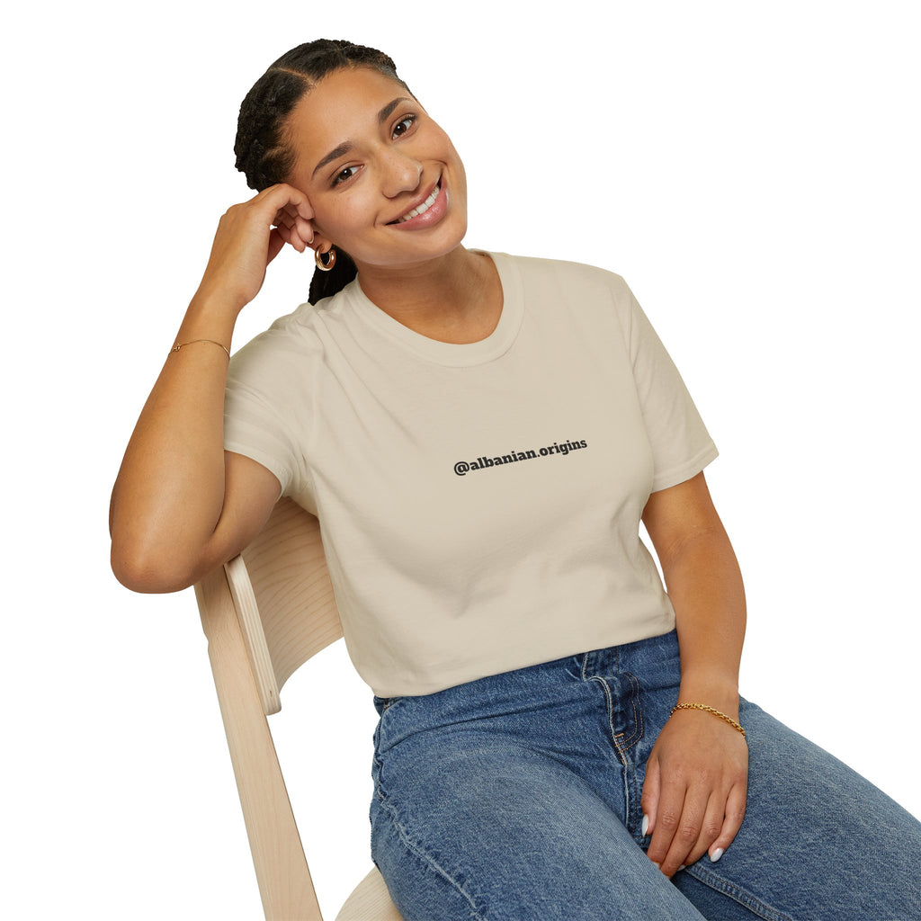 Unisex Softstyle T-Shirt - @albanian.origins - Albanian Origins Design
