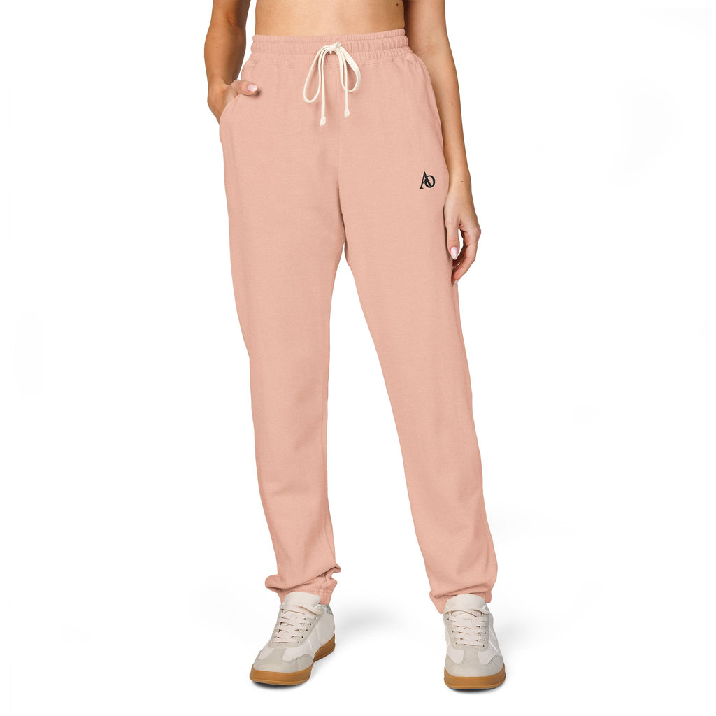 Unisex Garment-Dyed Fleece Sweatpants - Albanian Origins