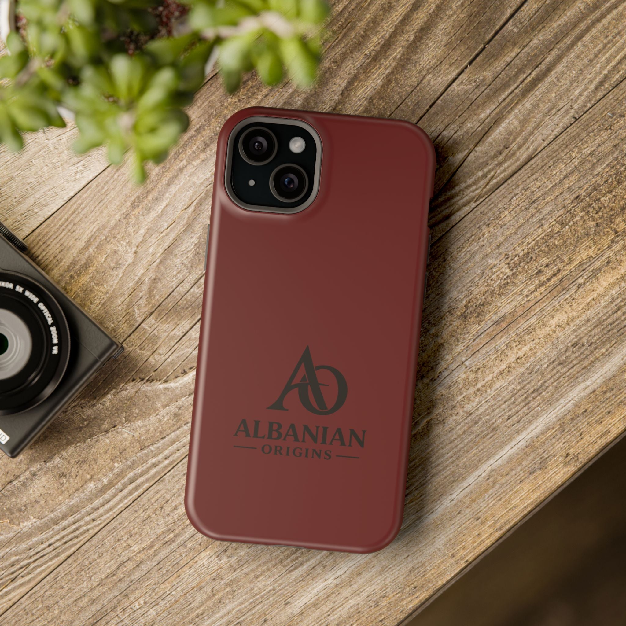 Magnetic Impact-Resistant Cases - Albanian Origins Logo
