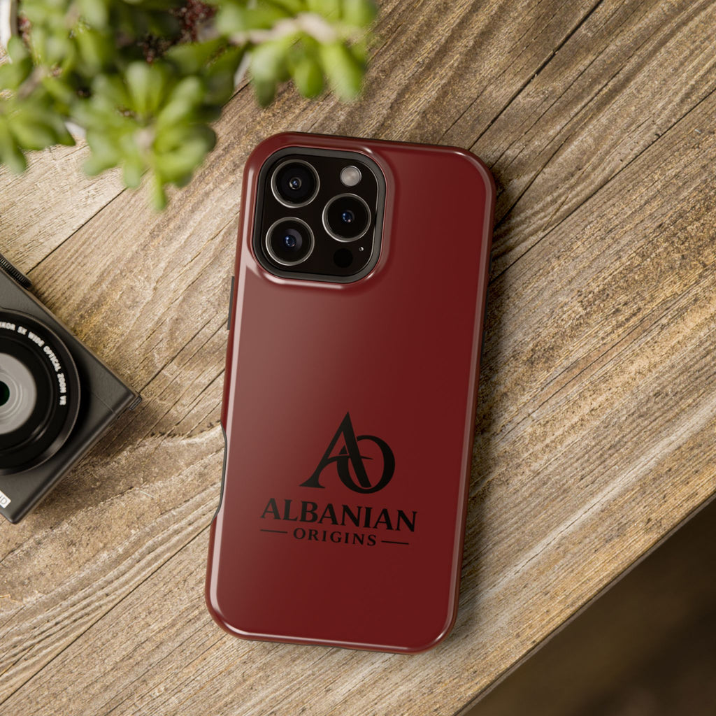 Magnetic Impact-Resistant Cases - Albanian Origins Logo