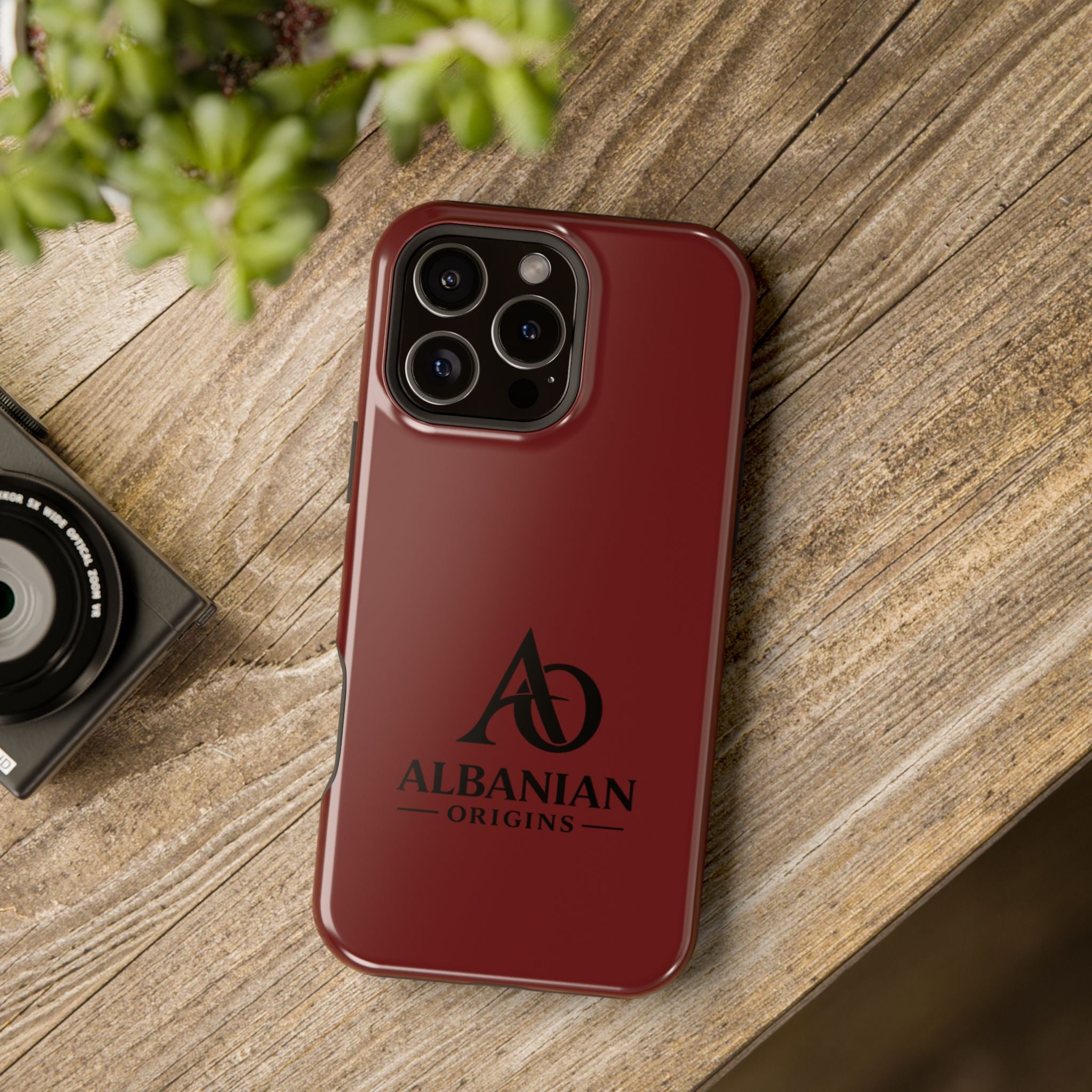 Magnetic Impact-Resistant Cases - Albanian Origins Logo