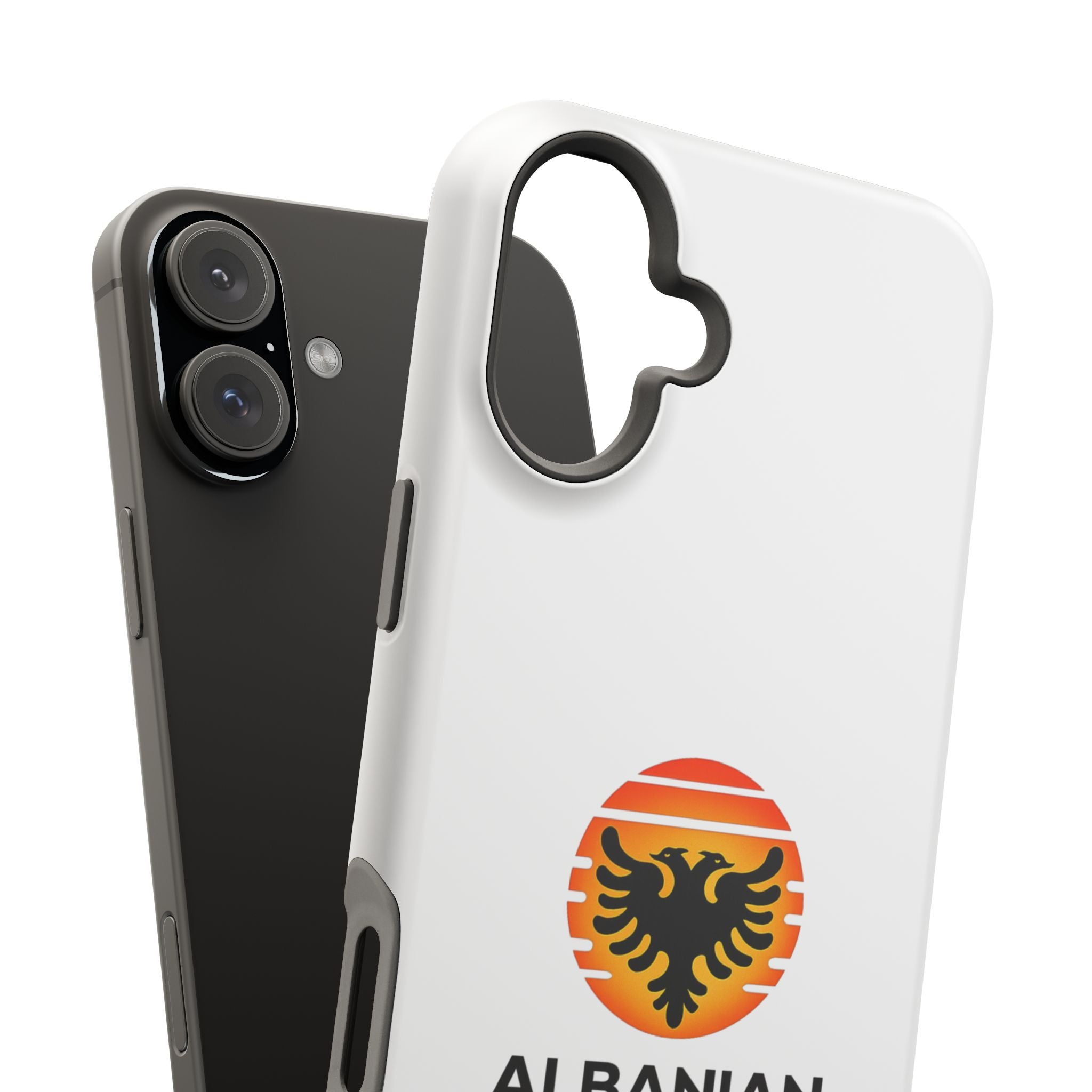 Magnetic Impact-Resistant Cases - Albanian Origins Sun Logo