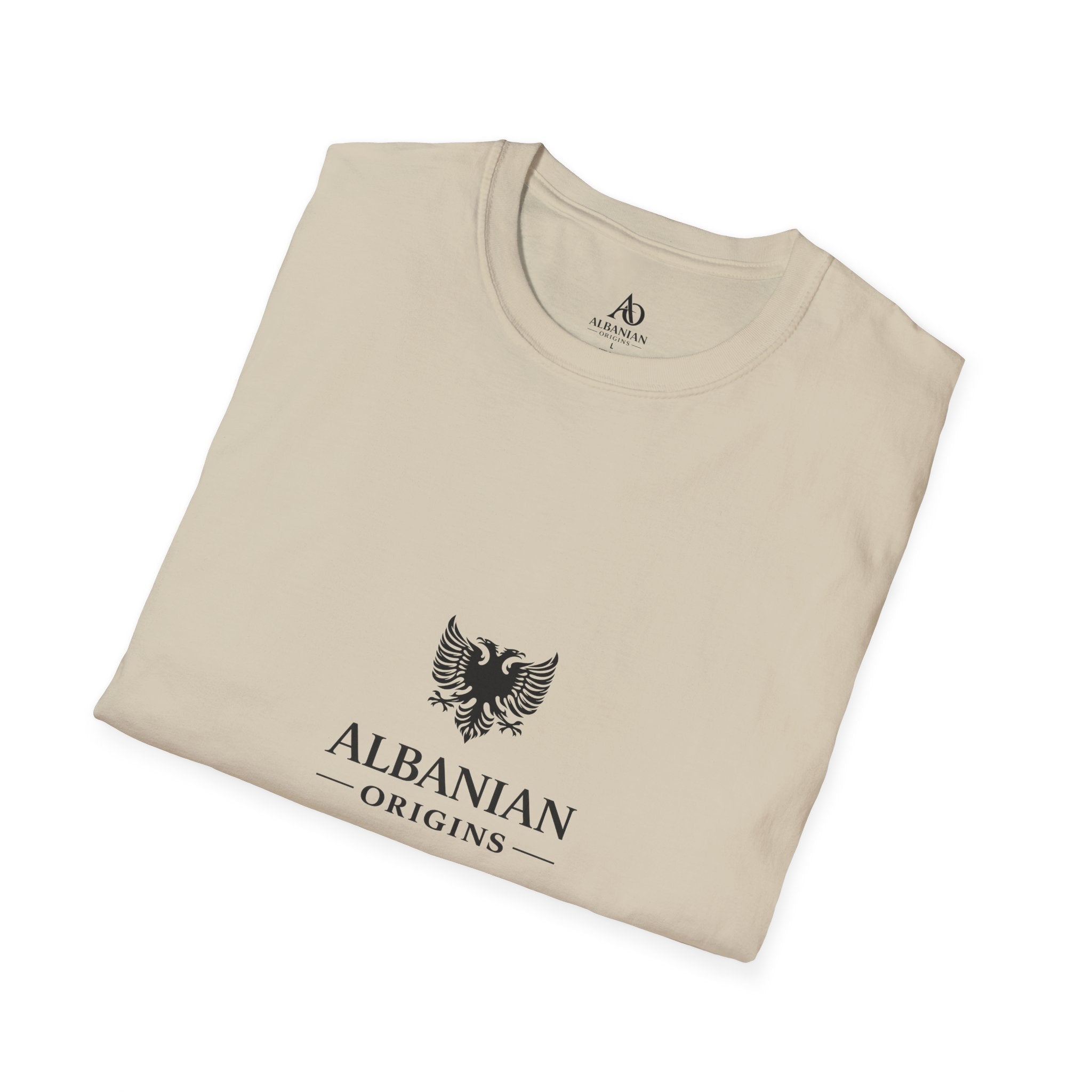 Unisex Softstyle T-Shirt - Albanian Origins Eagle