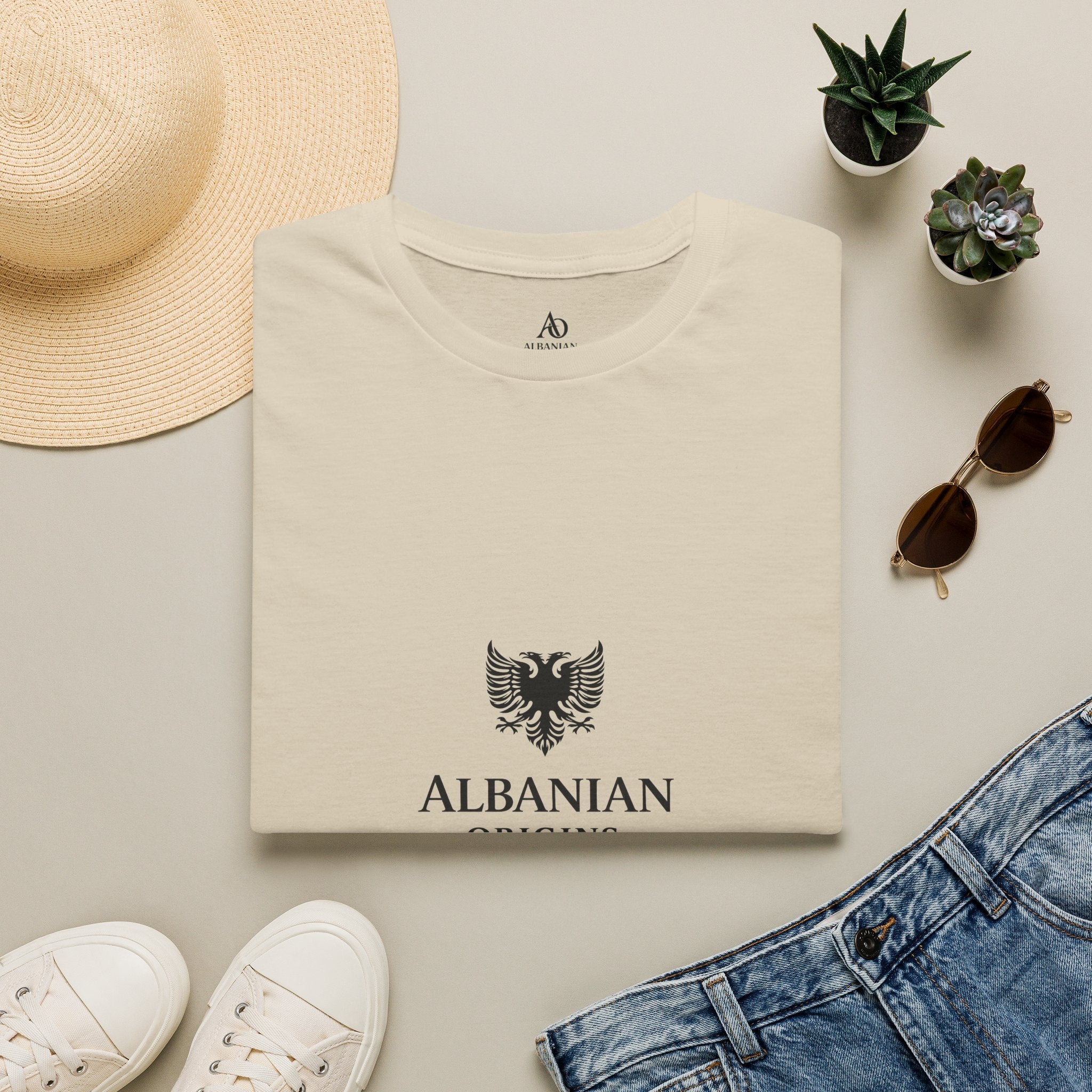 Unisex Softstyle T-Shirt - Albanian Origins Eagle