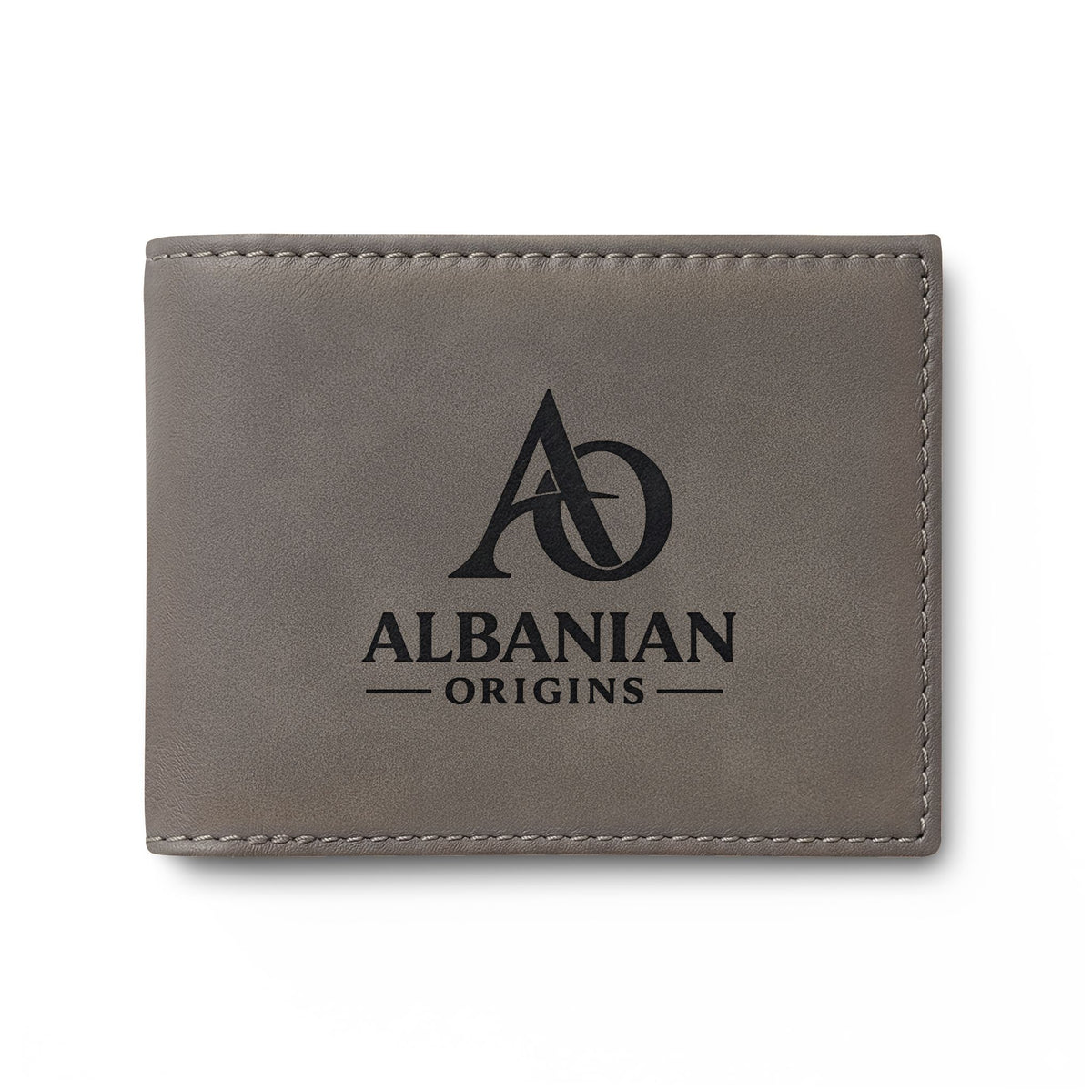 Bi-Fold Wallet with Flip - Albanian Origins Logo