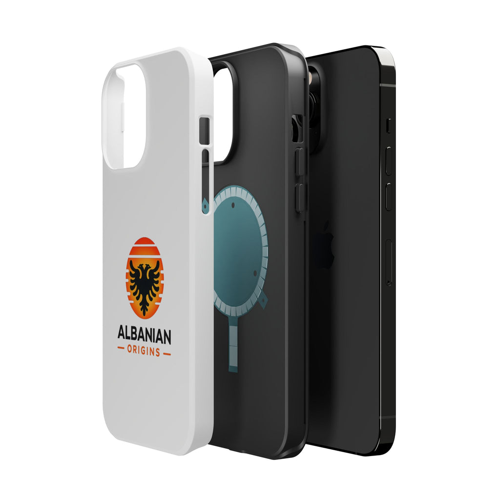 Magnetic Impact-Resistant Cases - Albanian Origins Sun Logo