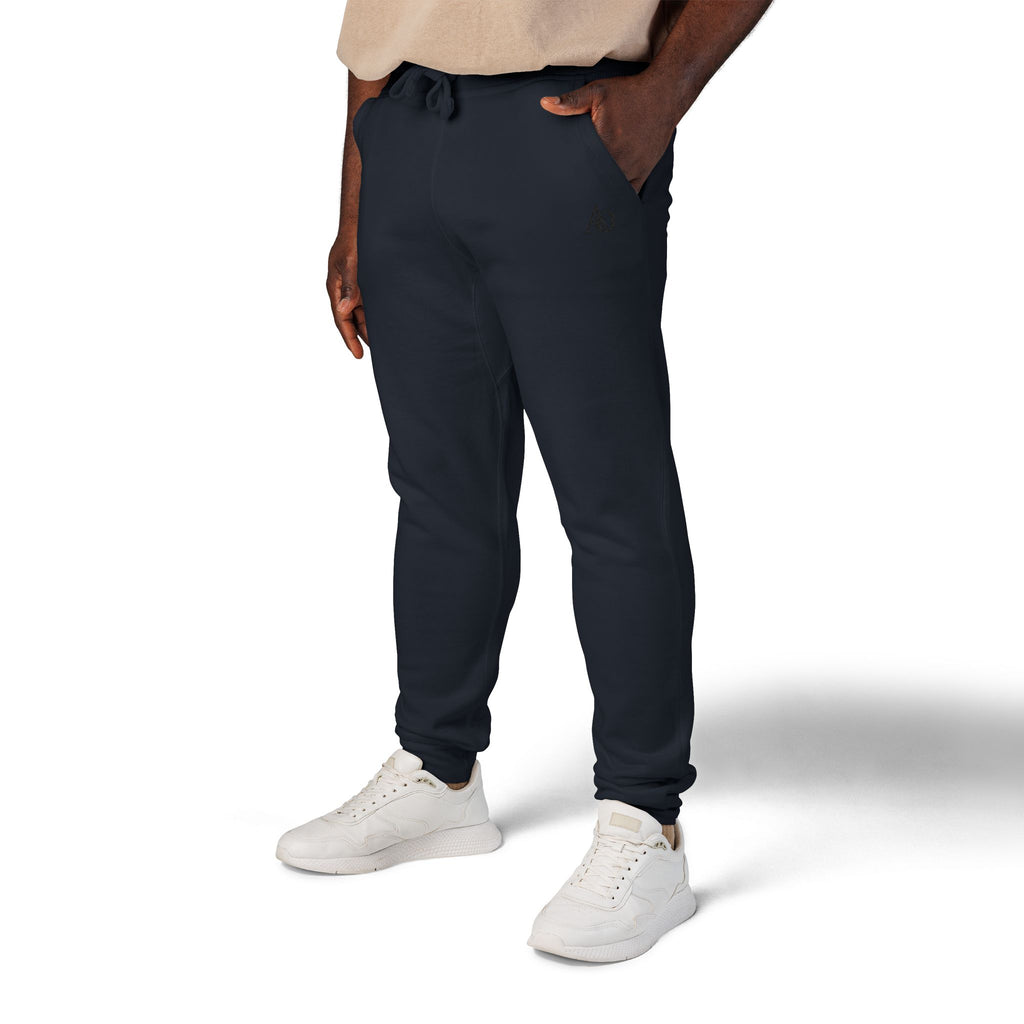 Unisex Fleece Sweatpants (Embroidery) - AO Logo - Albanian Origins