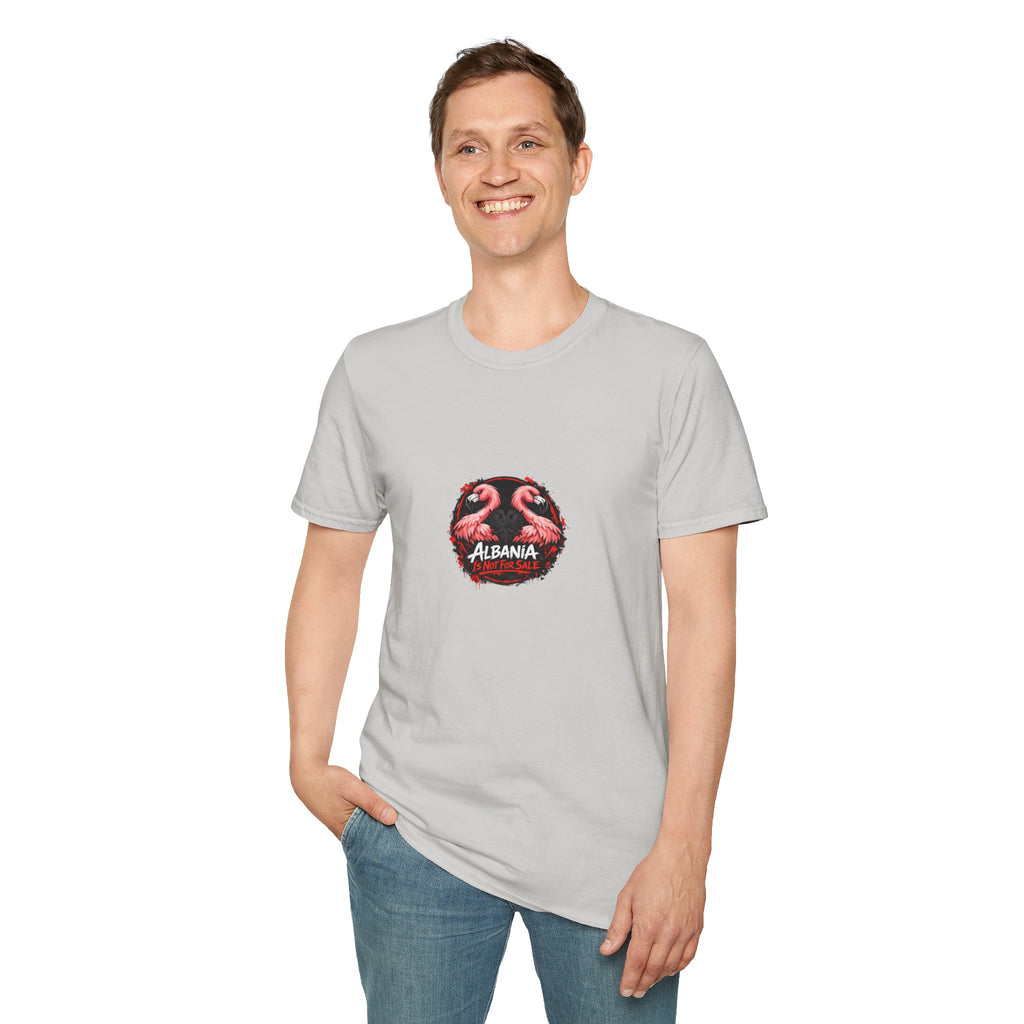 Unisex Softstyle T-Shirt - Albania is not for sale - Albanian Origins
