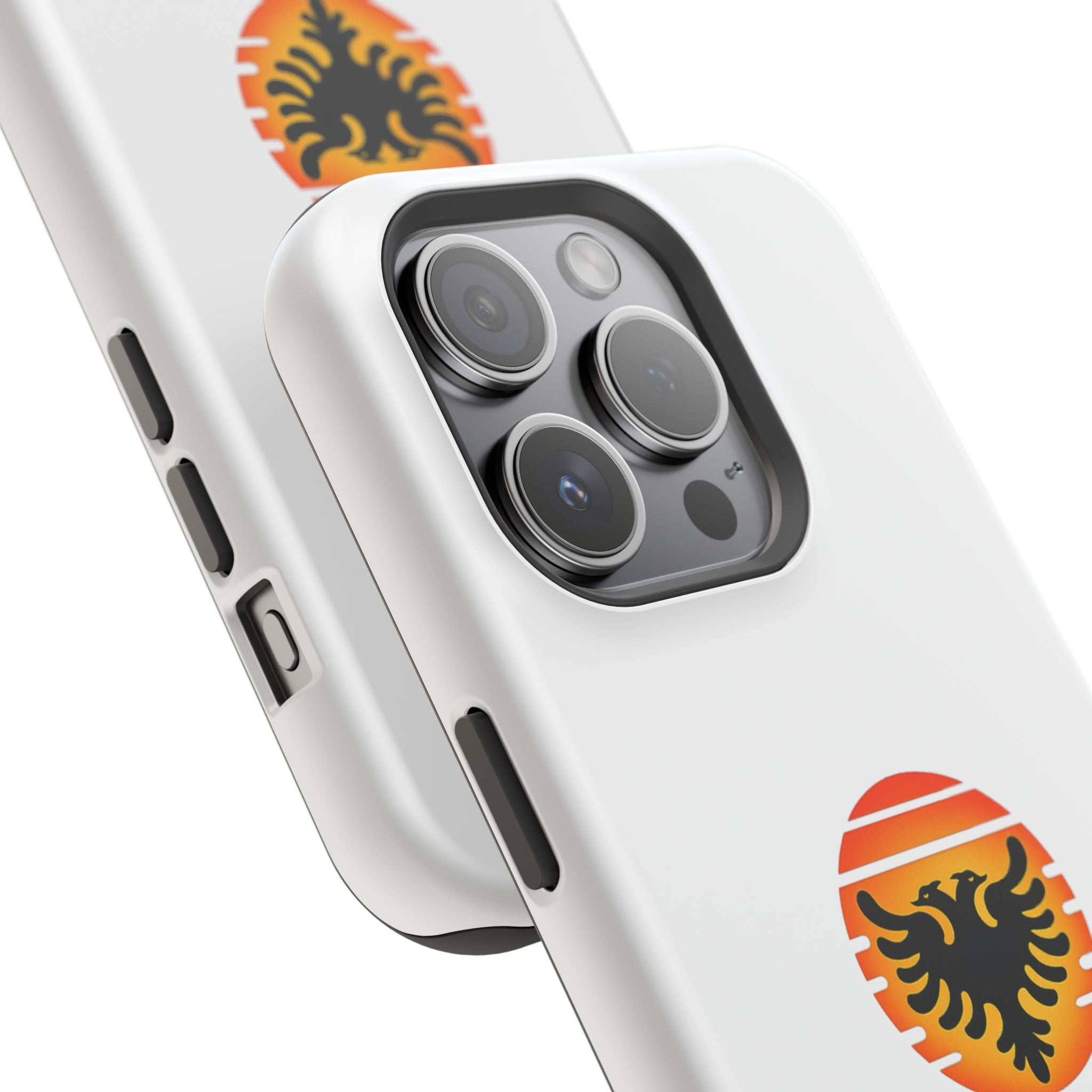 Magnetic Impact-Resistant Cases - Albanian Origins Sun Logo