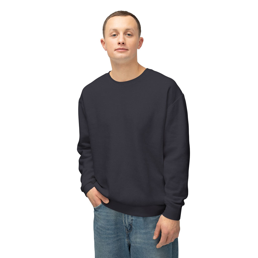 Unisex Lightweight Crewneck Sweatshirt - Albanian Origins