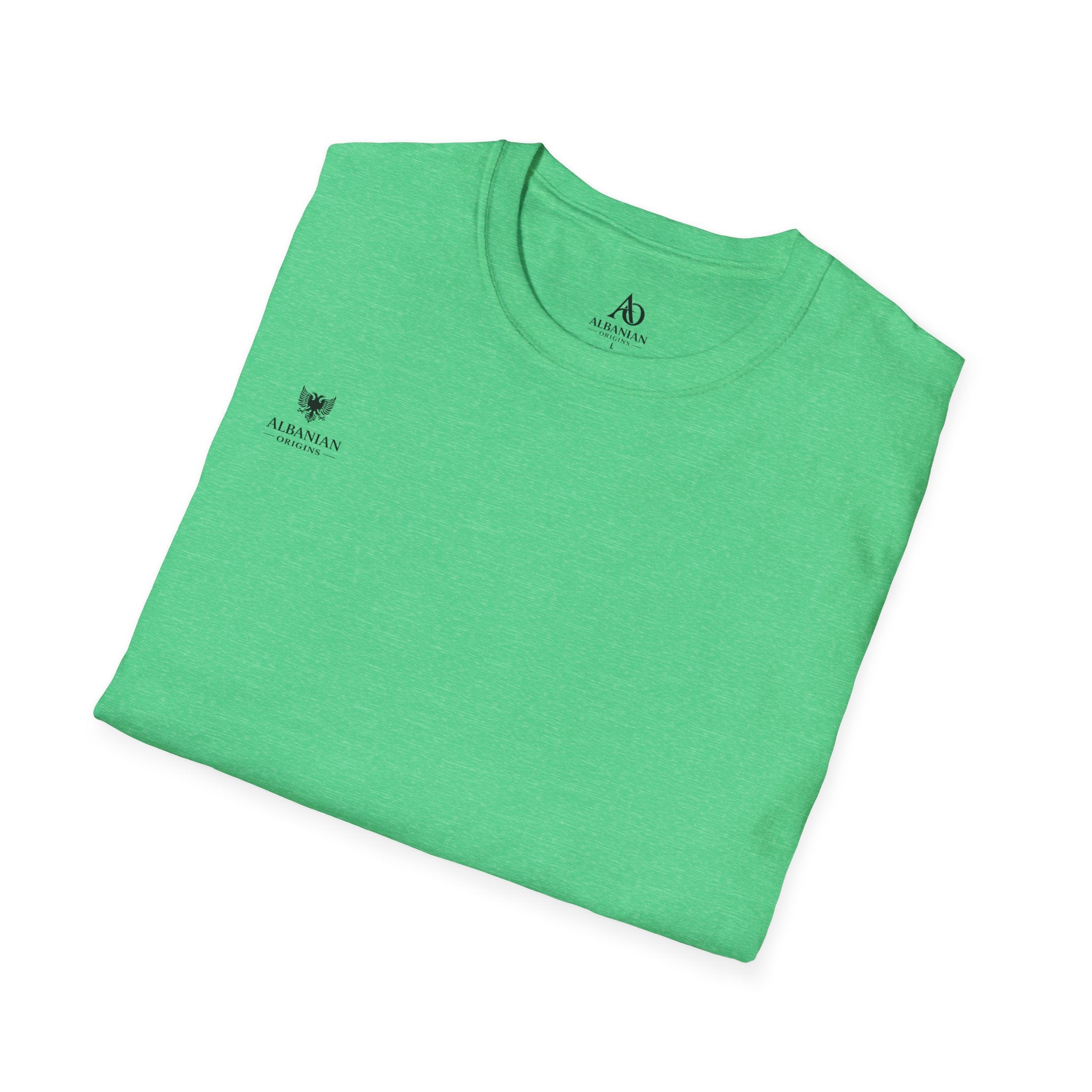 Unisex Softstyle T-Shirt - Albanian Origins Eagle