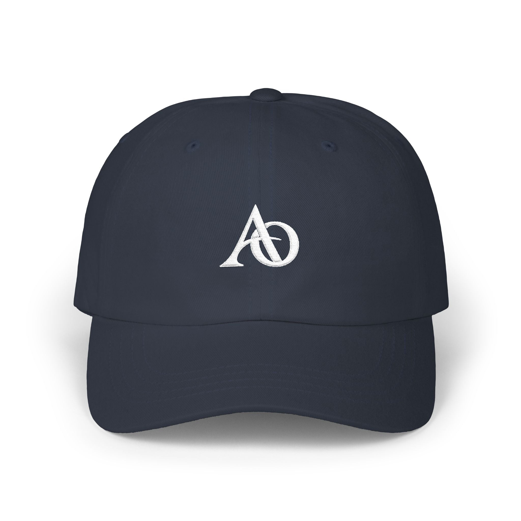 Classic Cap - AO White Logo (Embroidery) - Albanian Origins