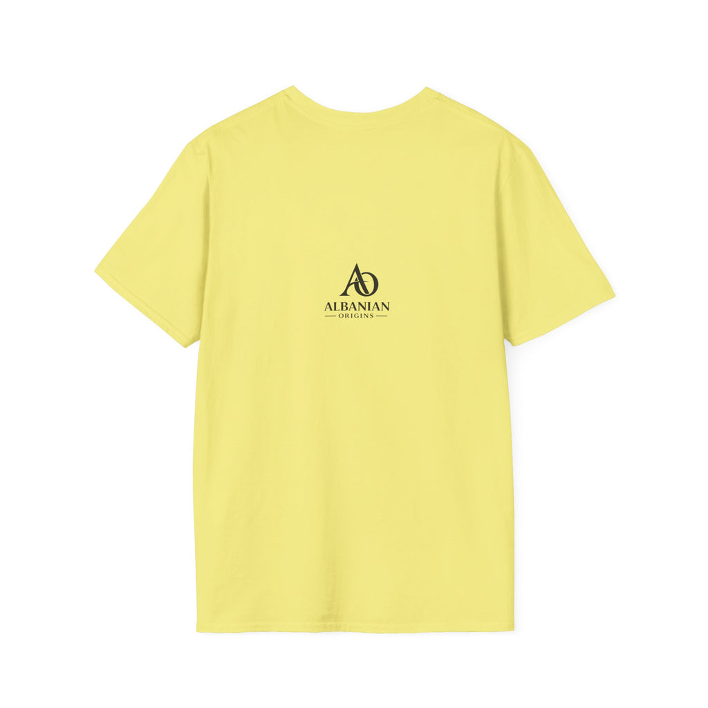 Unisex Softstyle T-Shirt - Albanians Against Corruption - Albanian Origins