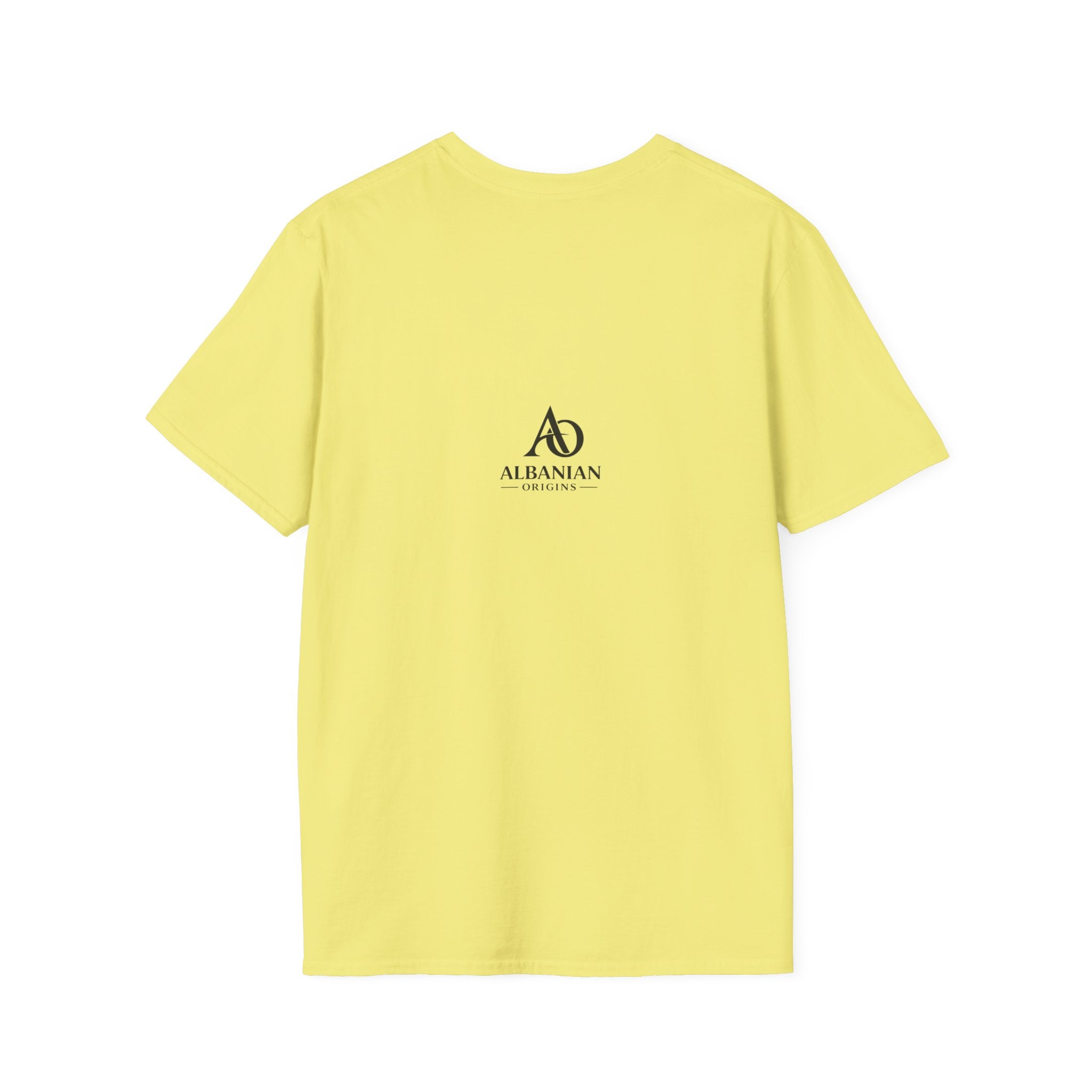 Unisex Softstyle T-Shirt - Albanians Against Corruption - Albanian Origins
