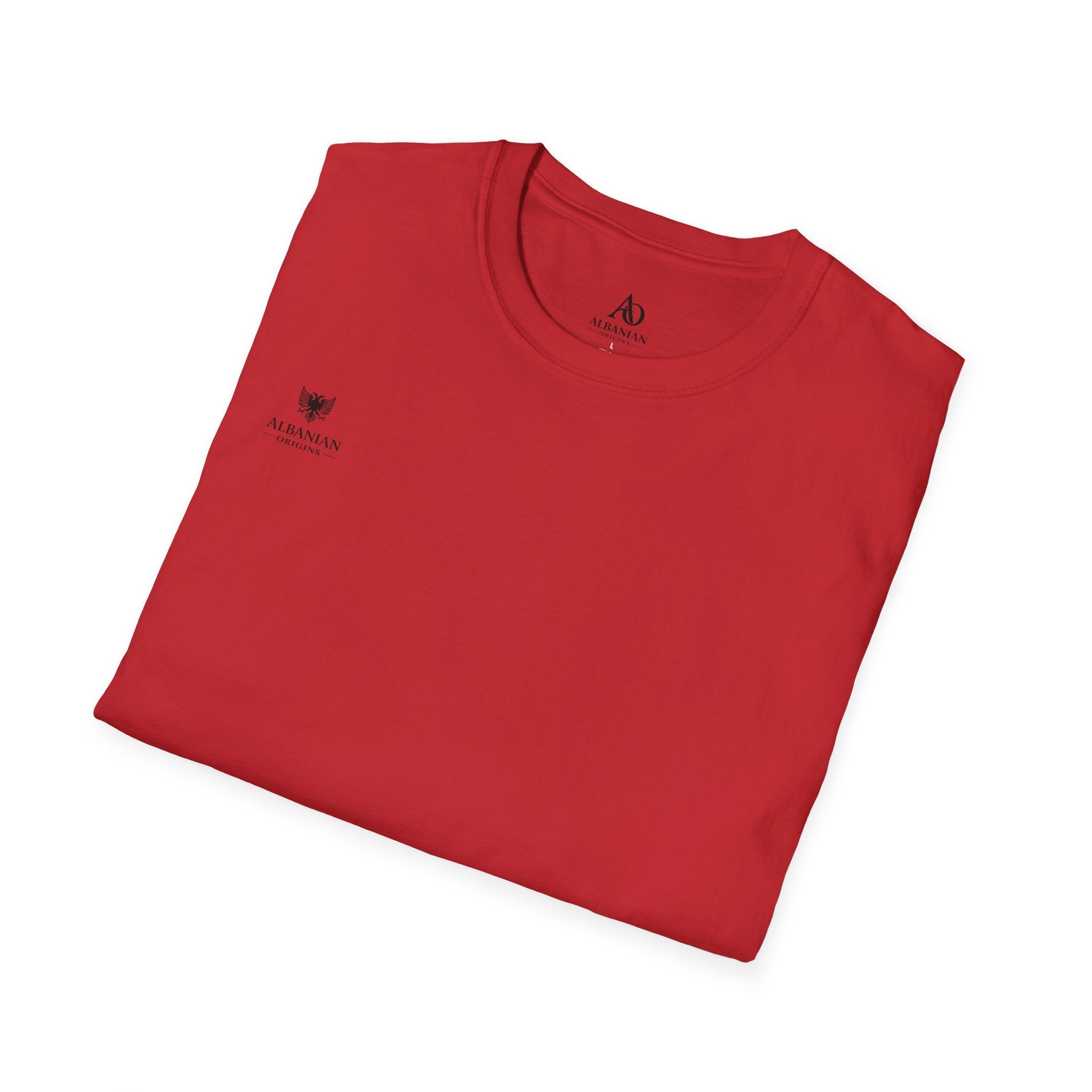 Unisex Softstyle T-Shirt - Albanian Origins Eagle