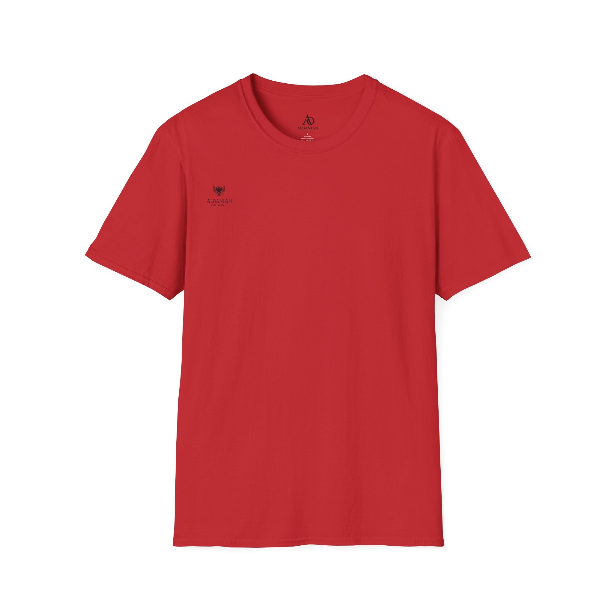 Unisex Softstyle T-Shirt - Albanian Origins Eagle