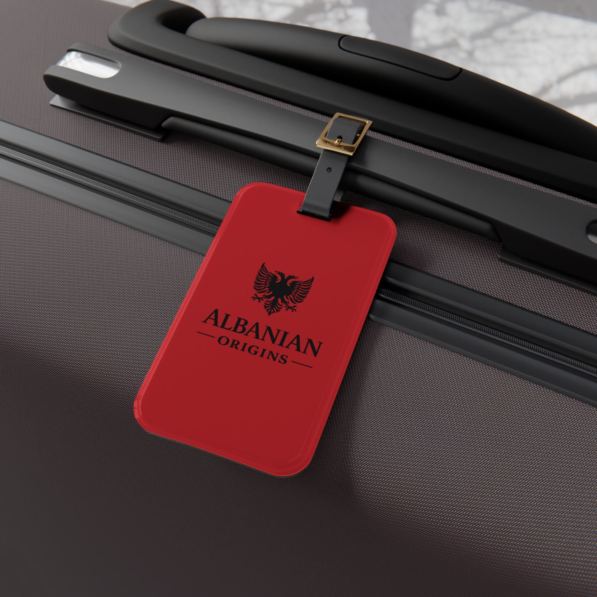 Luggage Tag - Albanian Origins Label