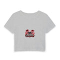Women's Baby Tee - Albanians Against Corruption - Albanian Origins
