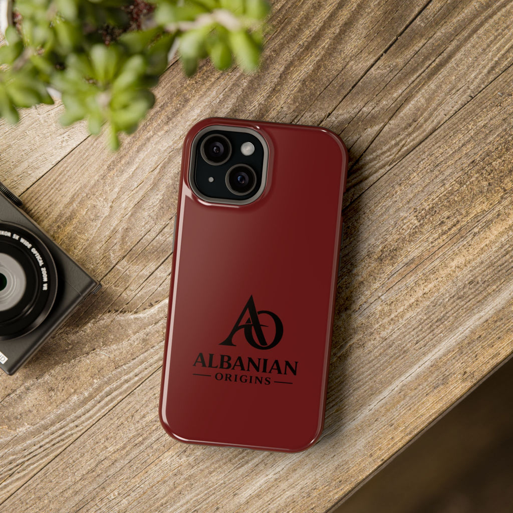 Magnetic Impact-Resistant Cases - Albanian Origins Logo