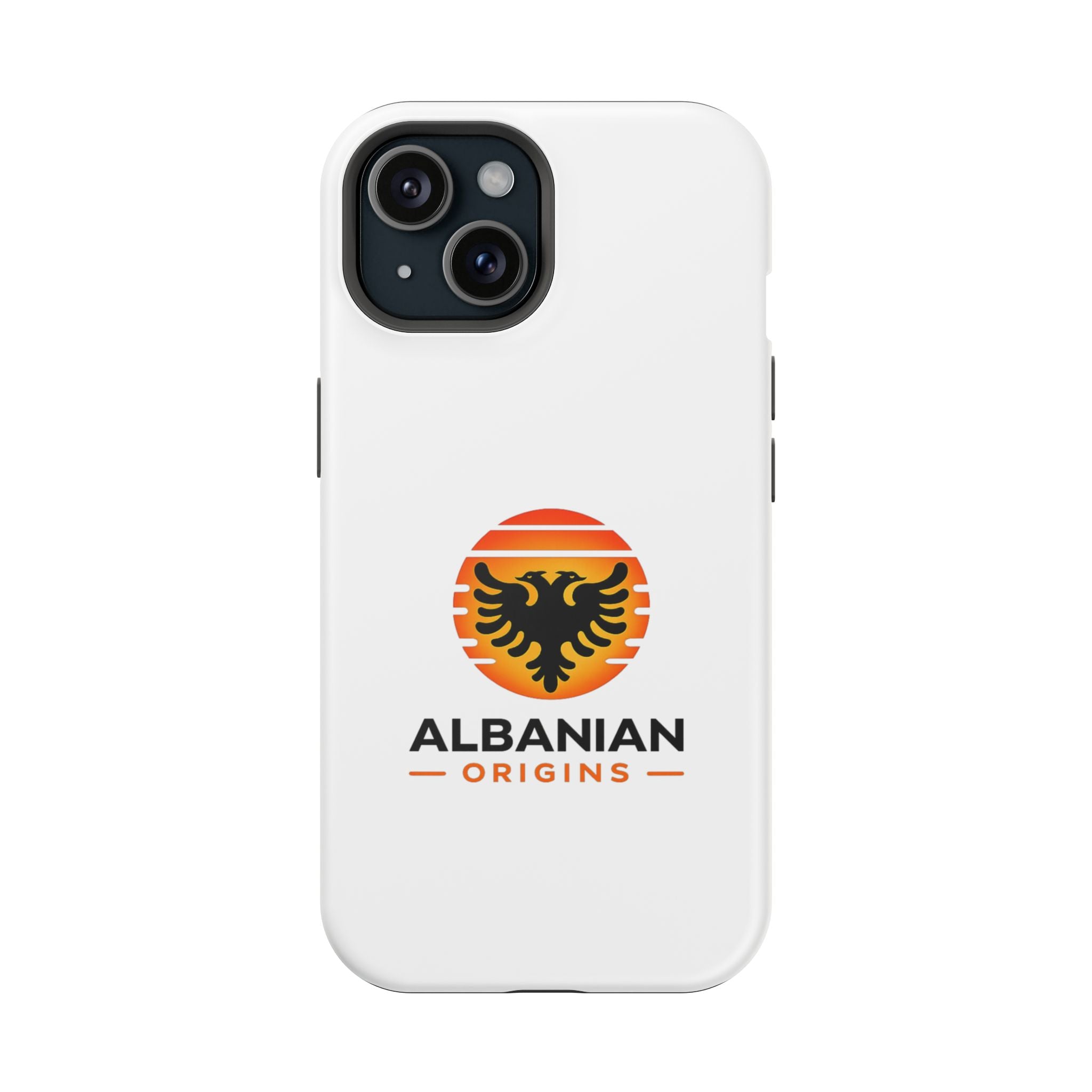Magnetic Impact-Resistant Cases - Albanian Origins Sun Logo