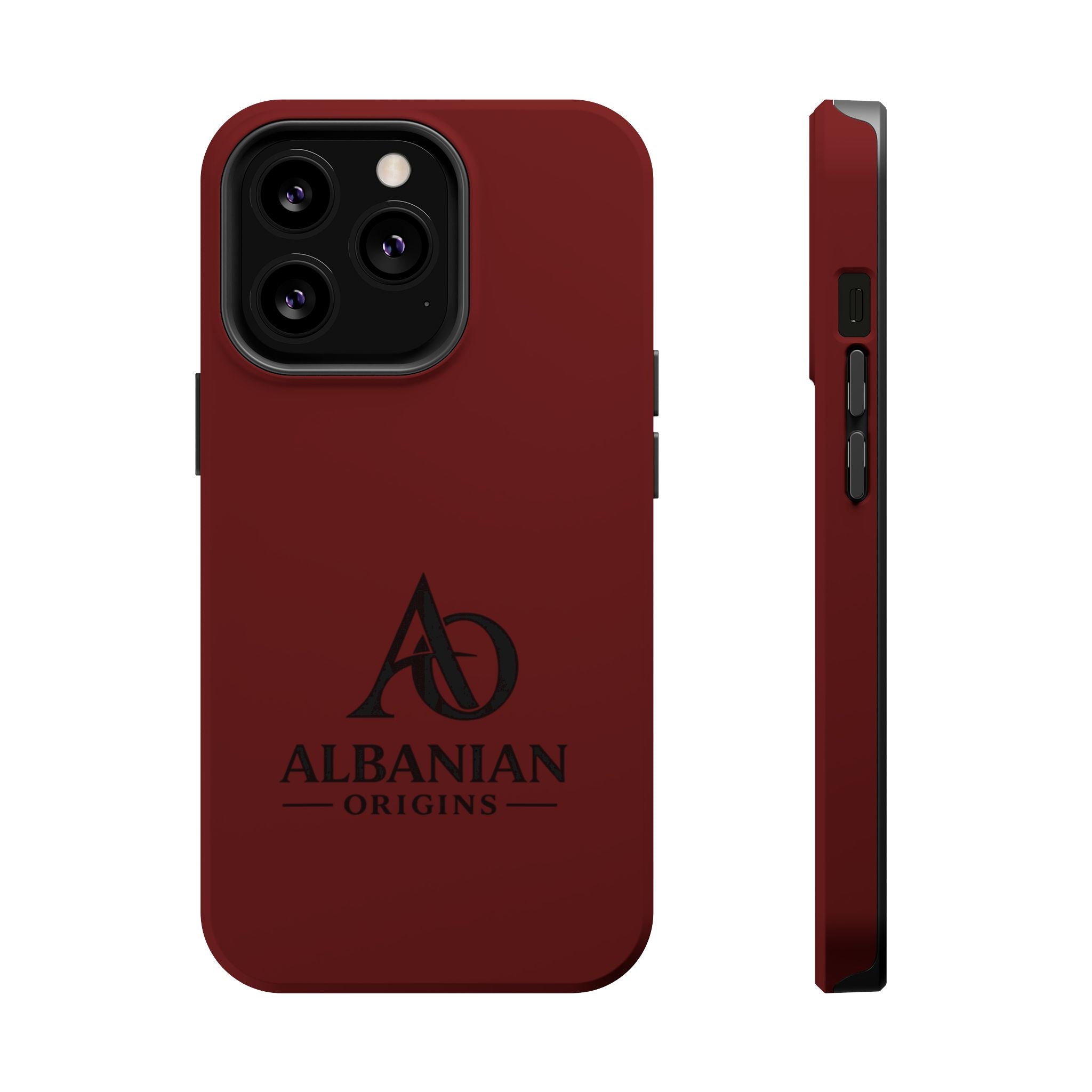 Magnetic Impact-Resistant Cases - Albanian Origins Logo