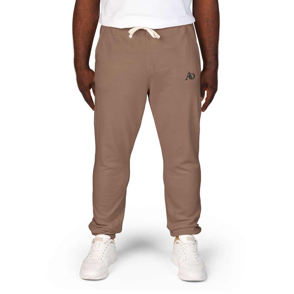 Unisex Garment-Dyed Fleece Sweatpants