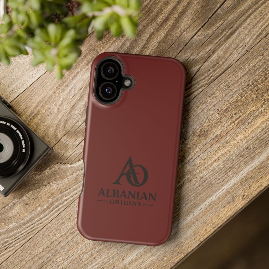 Magnetic Impact-Resistant Cases - Albanian Origins Logo