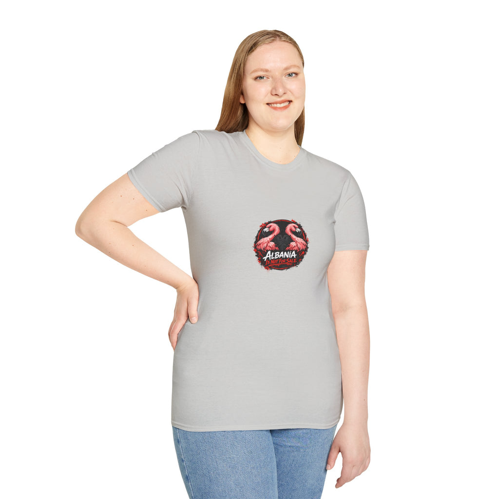 Unisex Softstyle T-Shirt - Albania is not for sale - Albanian Origins