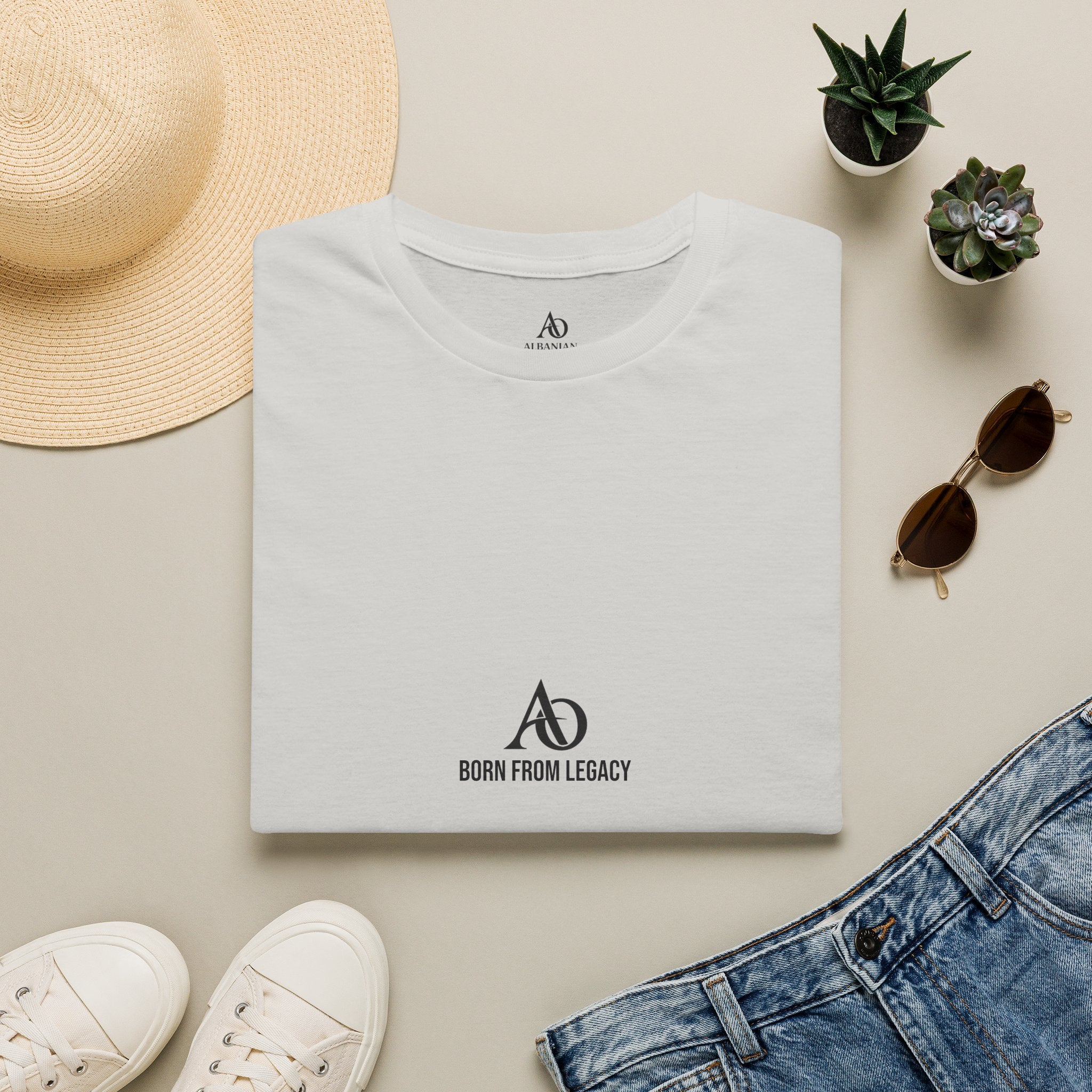 Unisex Softstyle T-Shirt - Albanian Origins - Born From Legacy