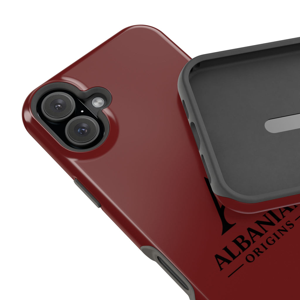 Magnetic Impact-Resistant Cases - Albanian Origins Logo