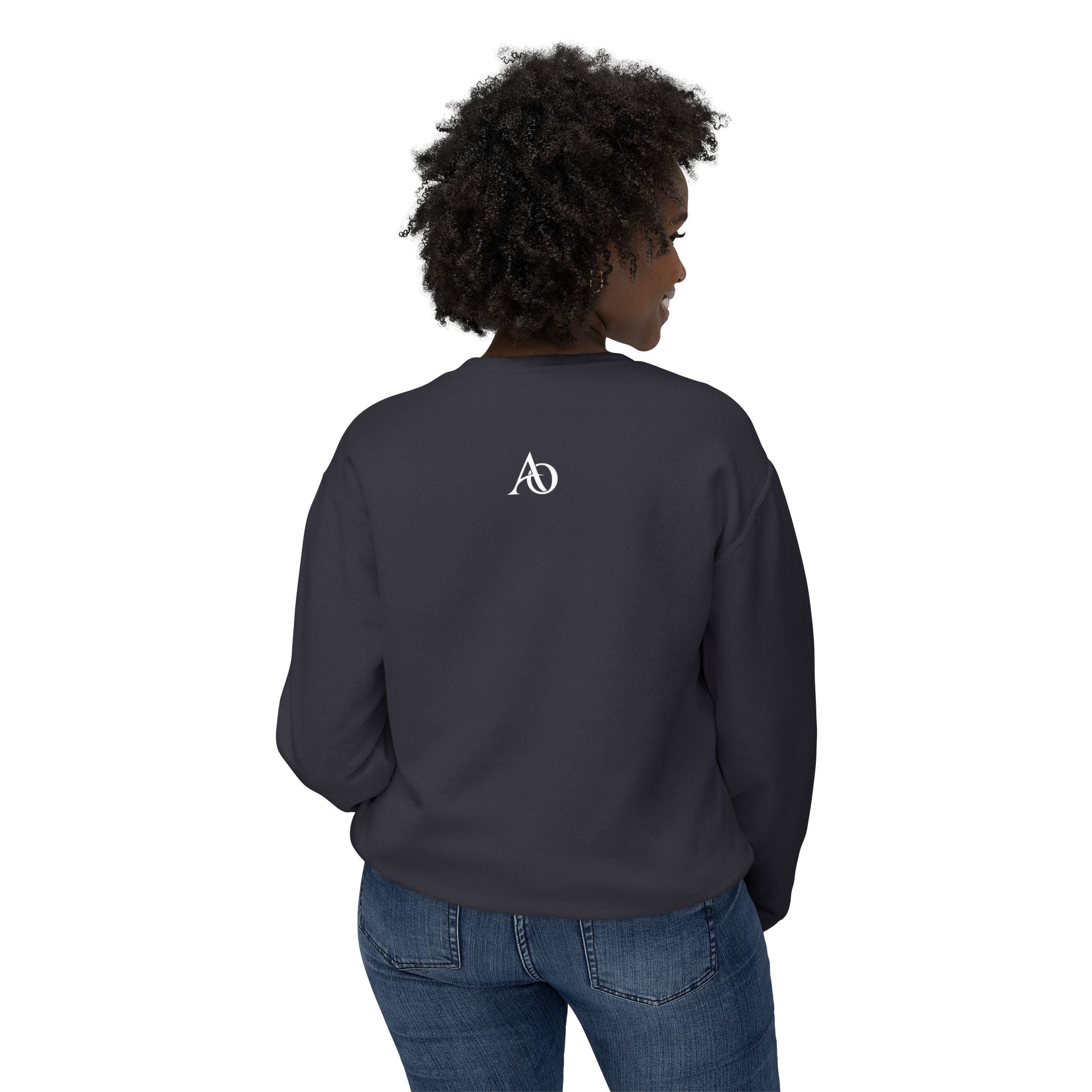 Unisex Lightweight Crewneck Sweatshirt - Albanian Origins