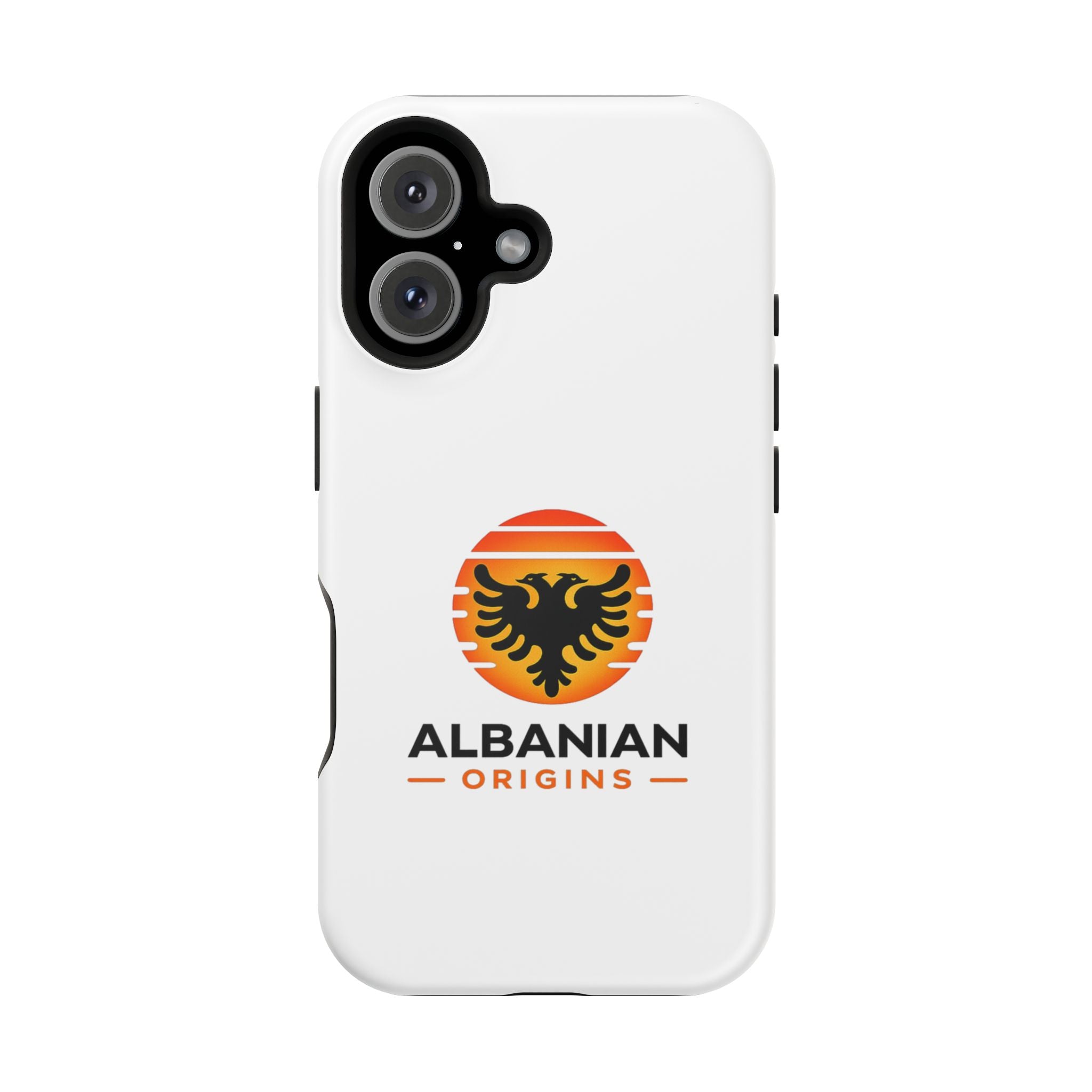 Magnetic Impact-Resistant Cases - Albanian Origins Sun Logo