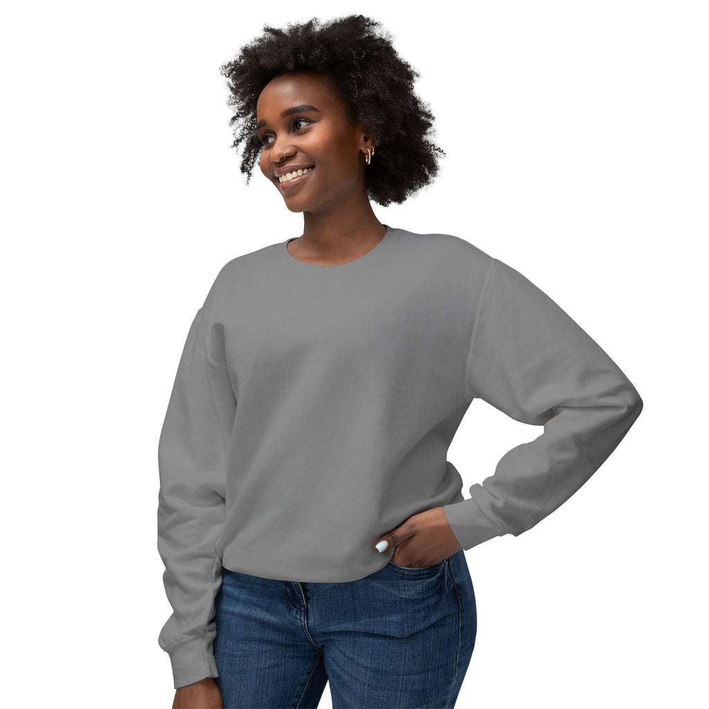 Unisex Lightweight Crewneck Sweatshirt - Albanian Origins